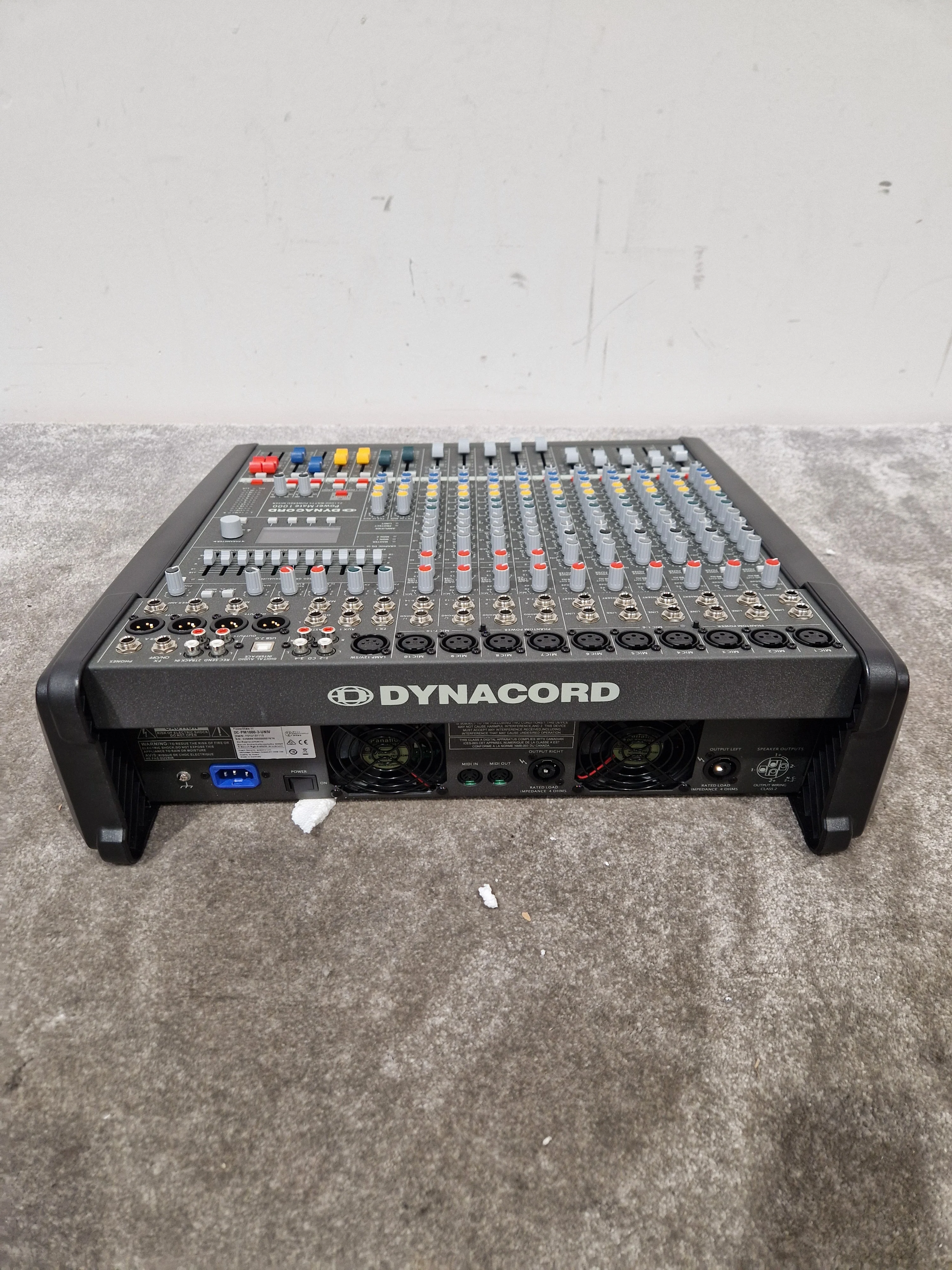 Dynacord Powermate 1000-3 – 10-Channel Powered Mixer – Excellent w/ Original Box - Image 20