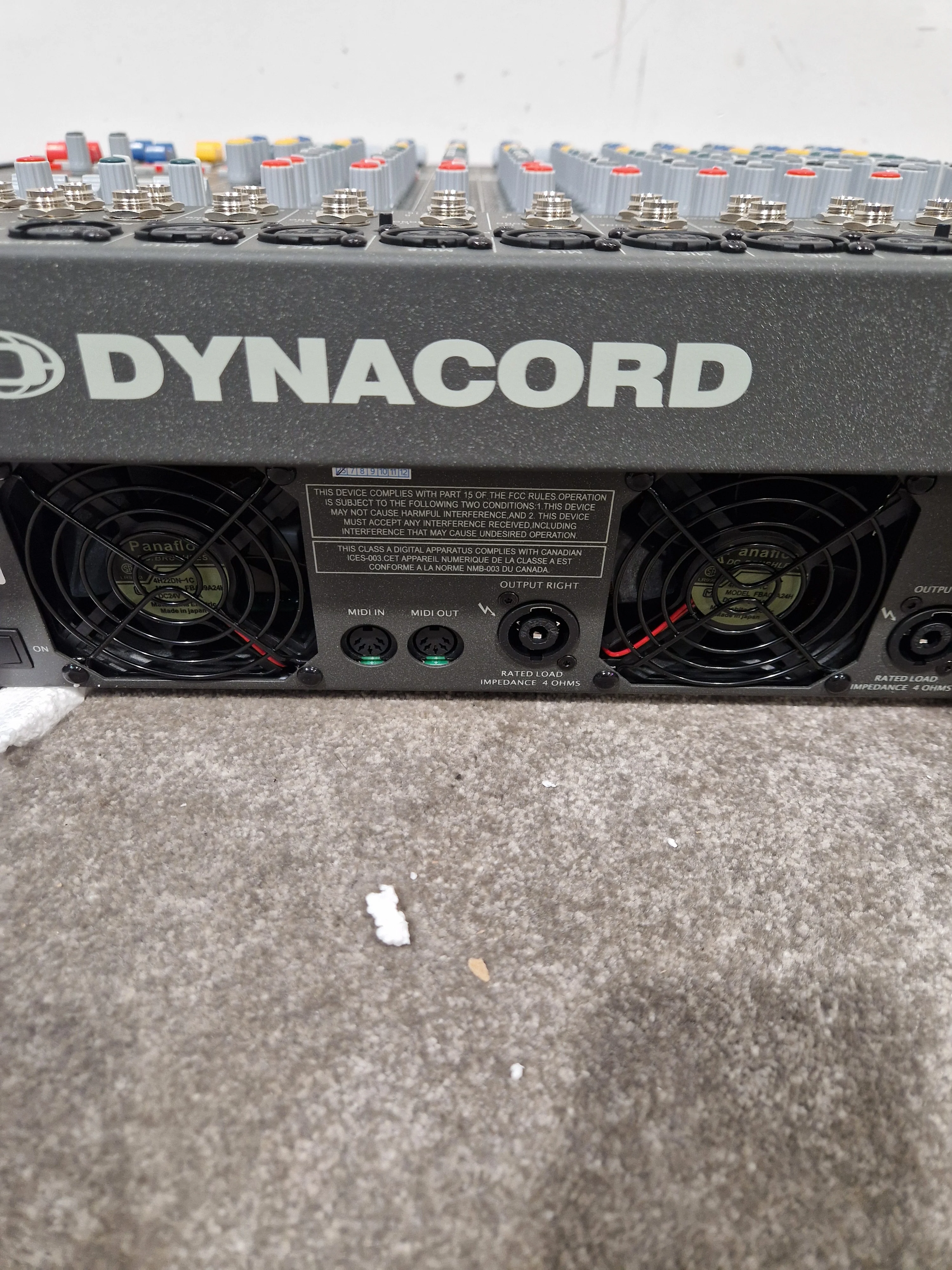 Dynacord Powermate 1000-3 – 10-Channel Powered Mixer – Excellent w/ Original Box - Image 22