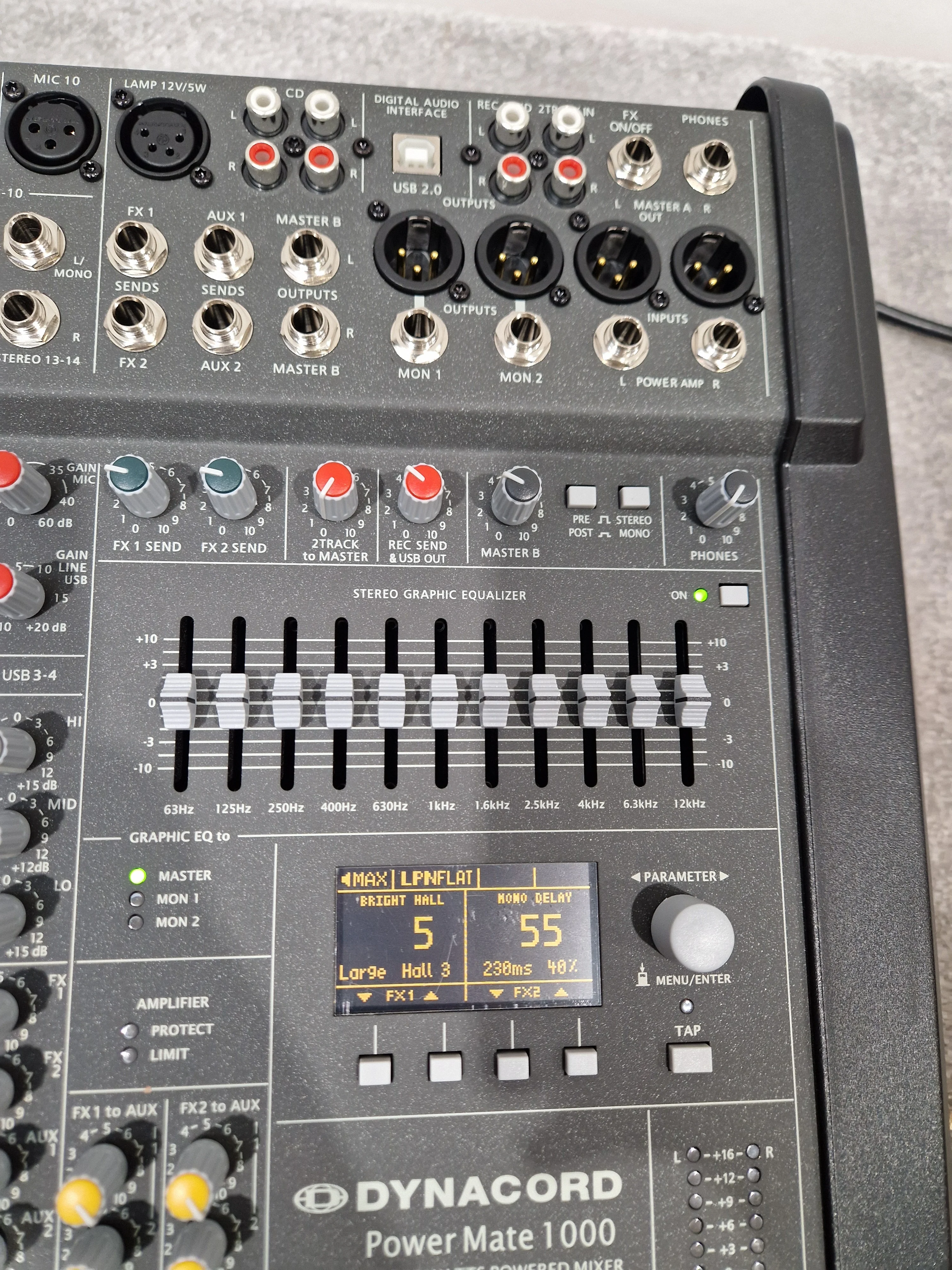 Dynacord Powermate 1000-3 – 10-Channel Powered Mixer – Excellent w/ Original Box - Image 23
