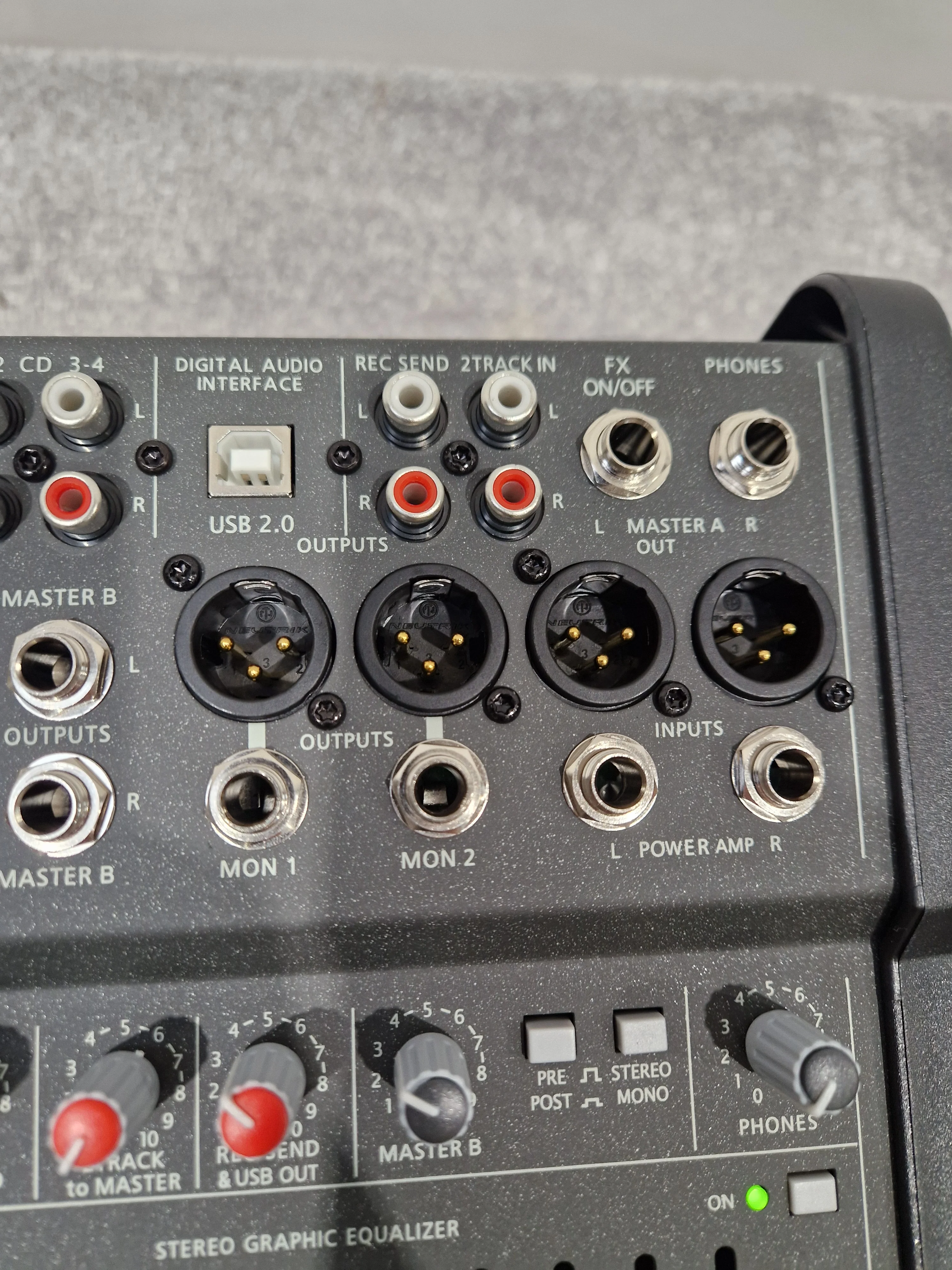 Dynacord Powermate 1000-3 – 10-Channel Powered Mixer – Excellent w/ Original Box - Image 6