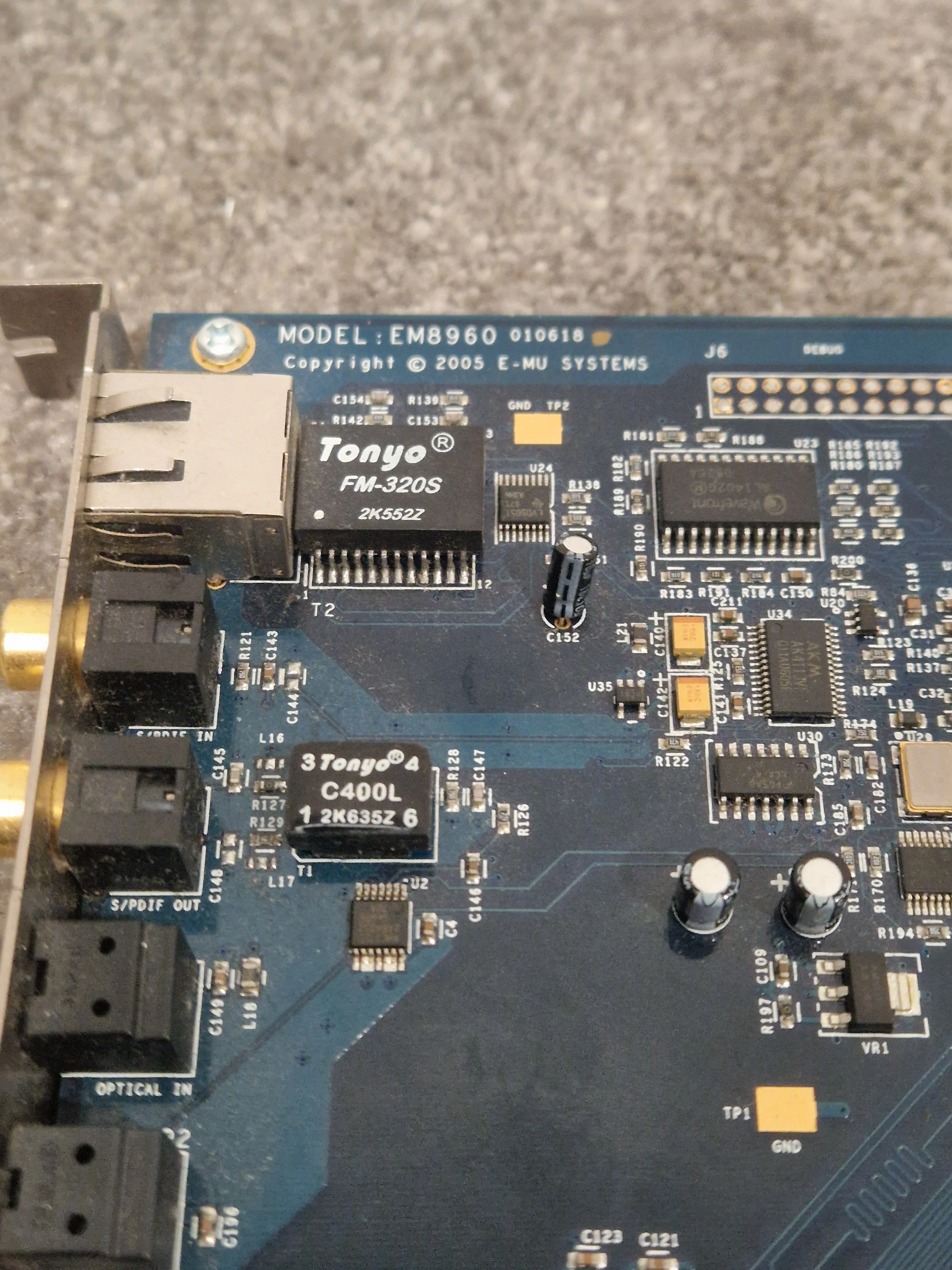 E-MU EM8960 - PCIe Audio Card - Excellent - Image 12
