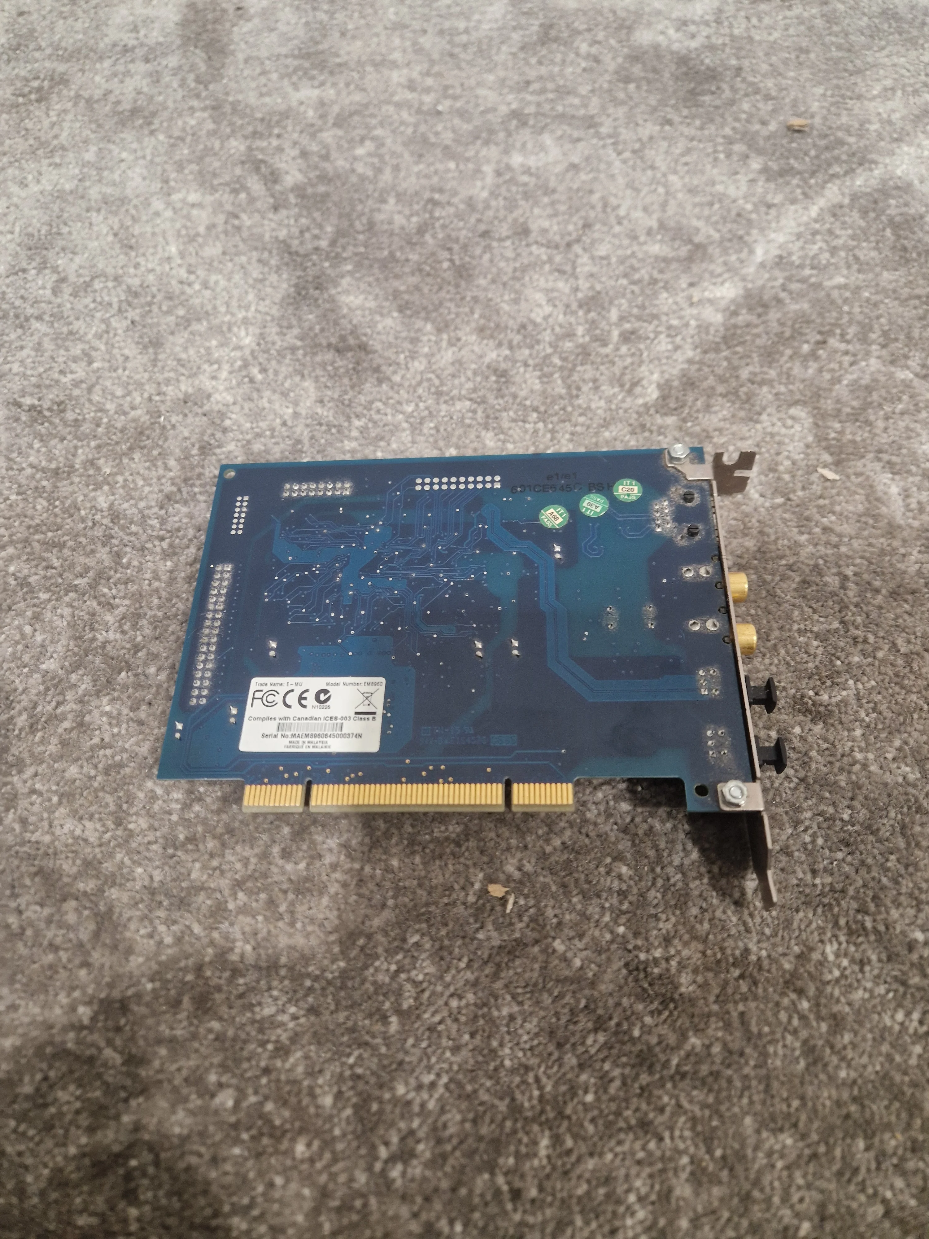 E-MU EM8960 - PCIe Audio Card - Excellent - Image 6