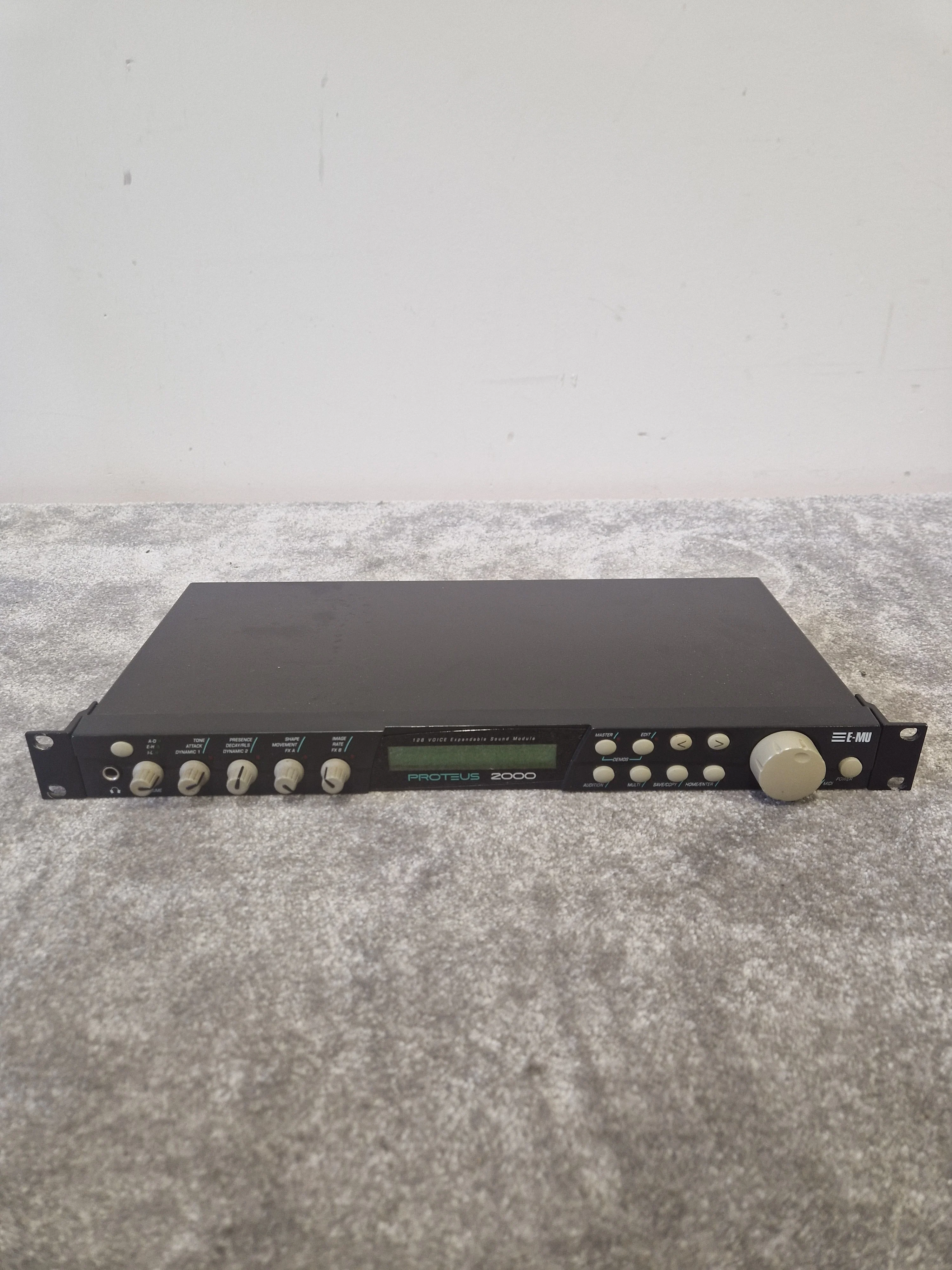 E-MU Proteus 2000 (9094) – Rackmount Synth Module – Very Good w/ Manual - Image 2