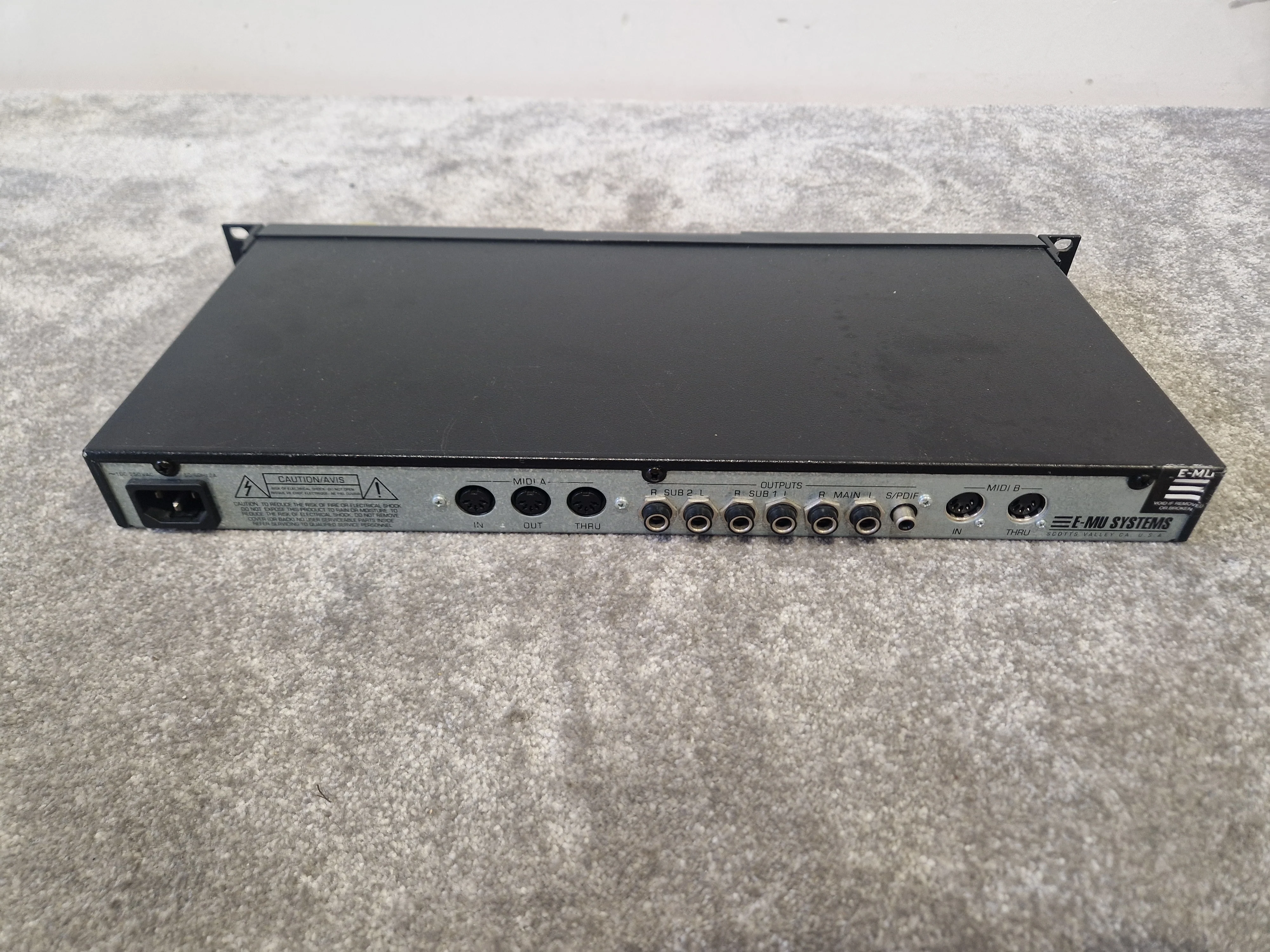 E-MU Proteus 2000 (9094) – Rackmount Synth Module – Very Good w/ Manual - Image 4