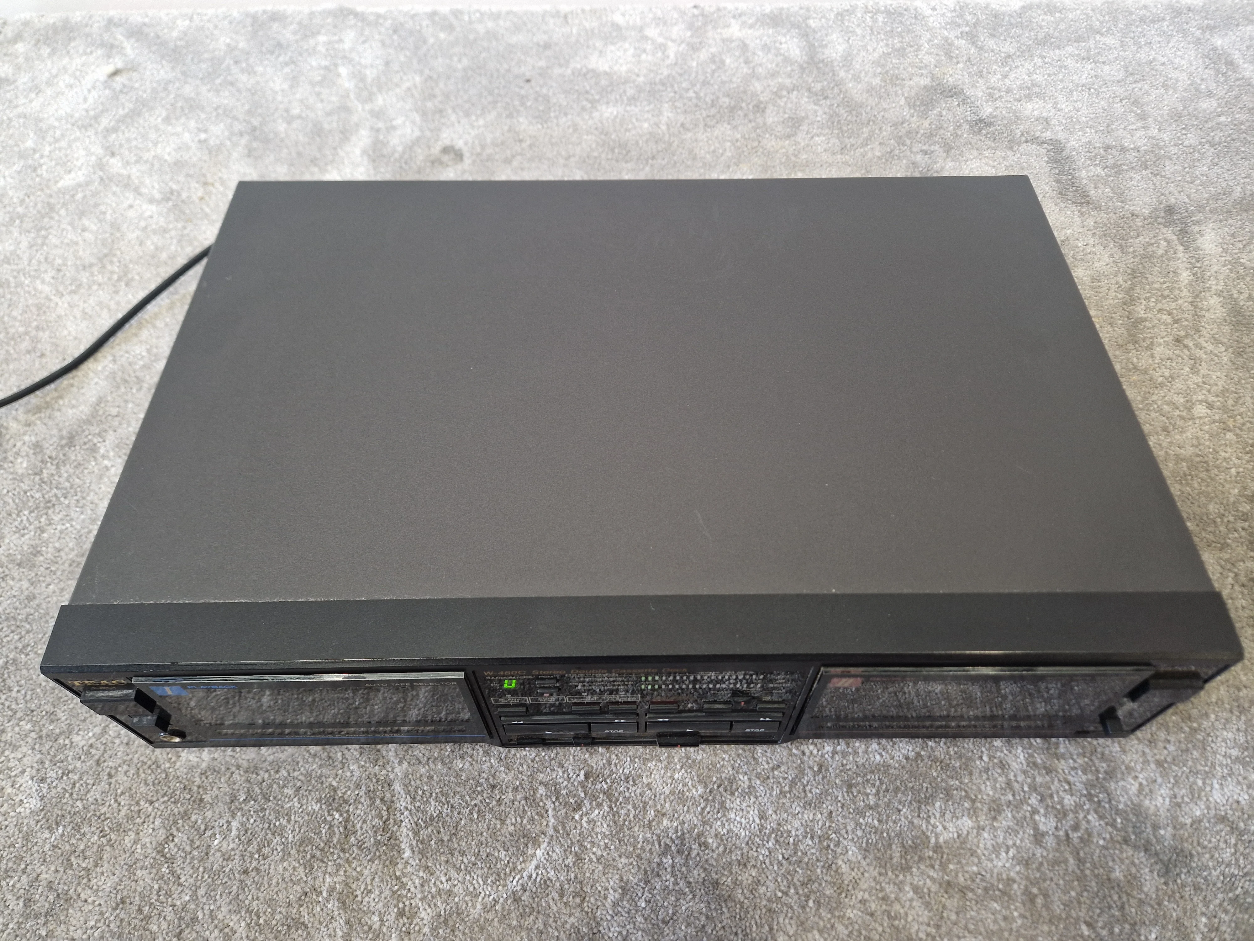 TEAC W-460C Double Cassette Deck – Auto Reverse – Very Good - Image 7