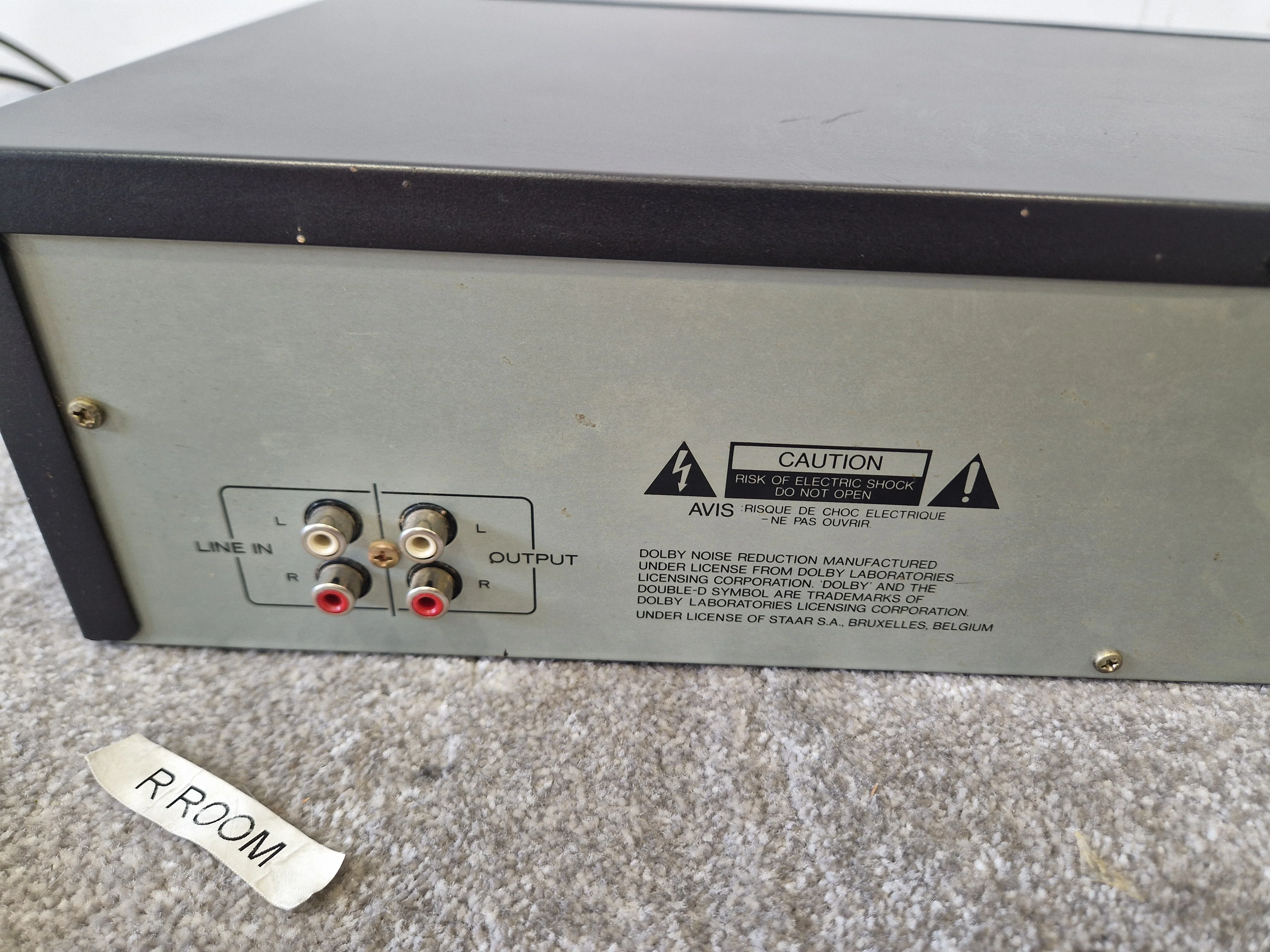 TEAC W-460C Double Cassette Deck – Auto Reverse – Very Good - Image 9