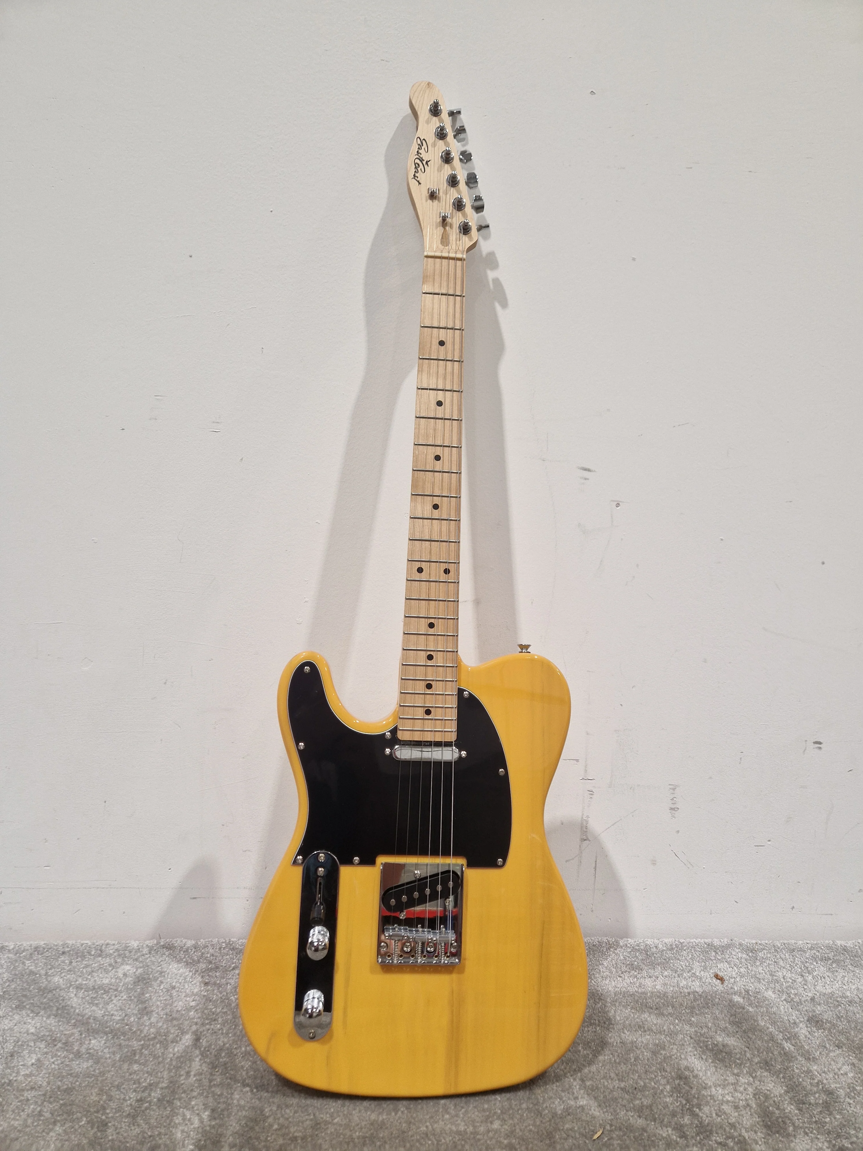 East Coast T2 Telecaster - Solid Body Left Handed Electric Guitar - Excellent - Image 2
