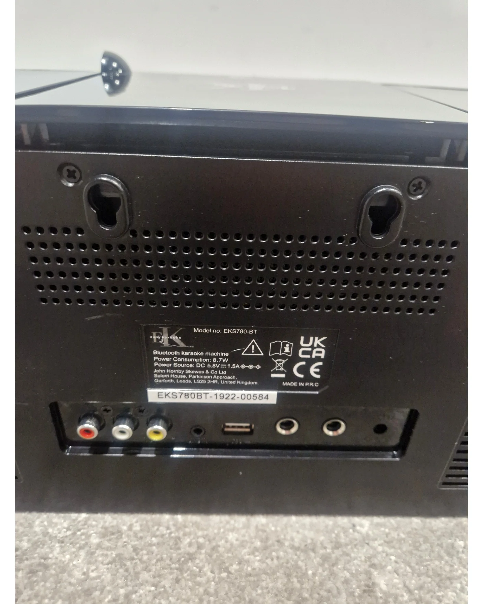 Easy Karaoke EKS780-BT – Karaoke Machine - Excellent w/ Original Box - Image 11
