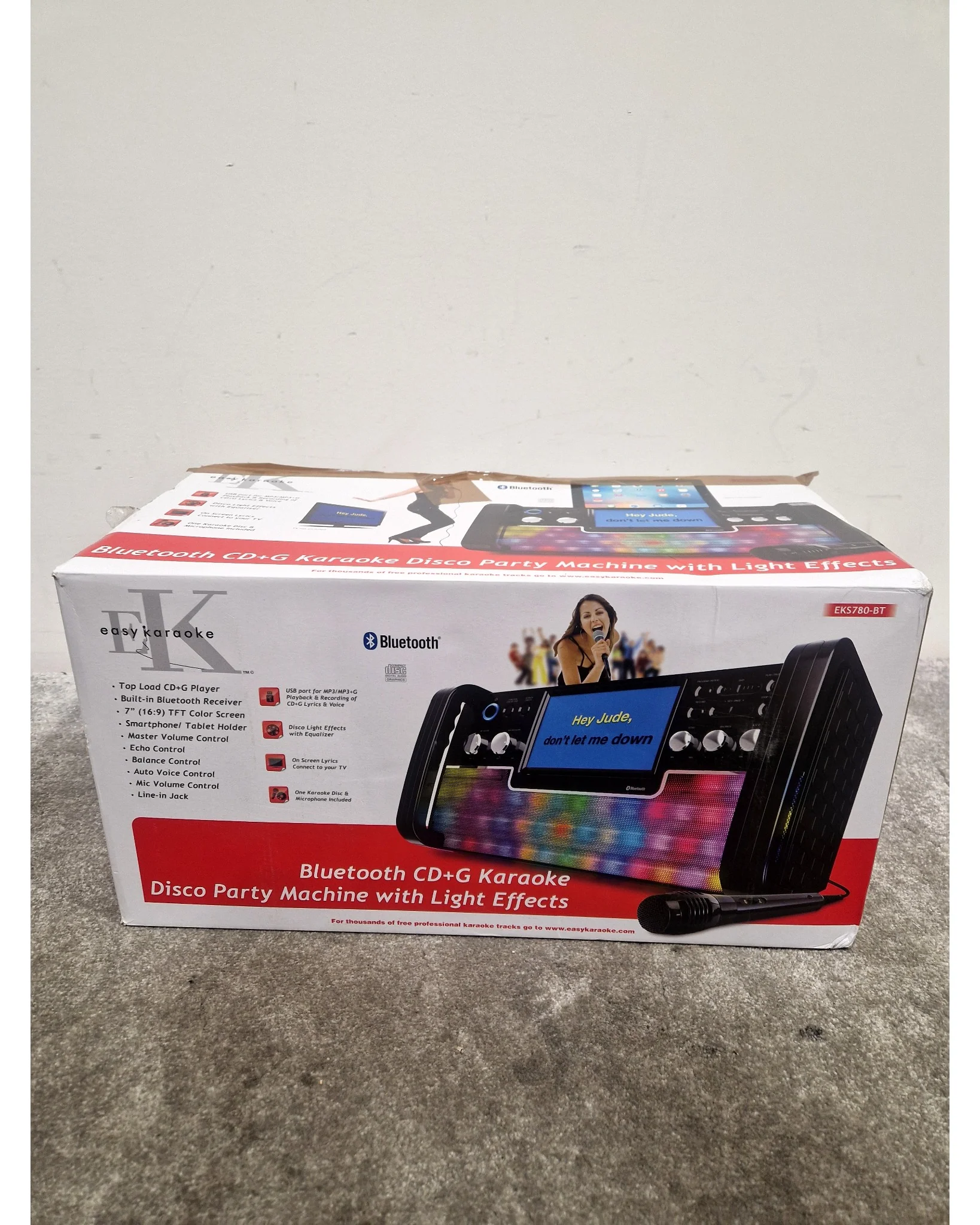 Easy Karaoke EKS780-BT – Karaoke Machine - Excellent w/ Original Box - Image 16