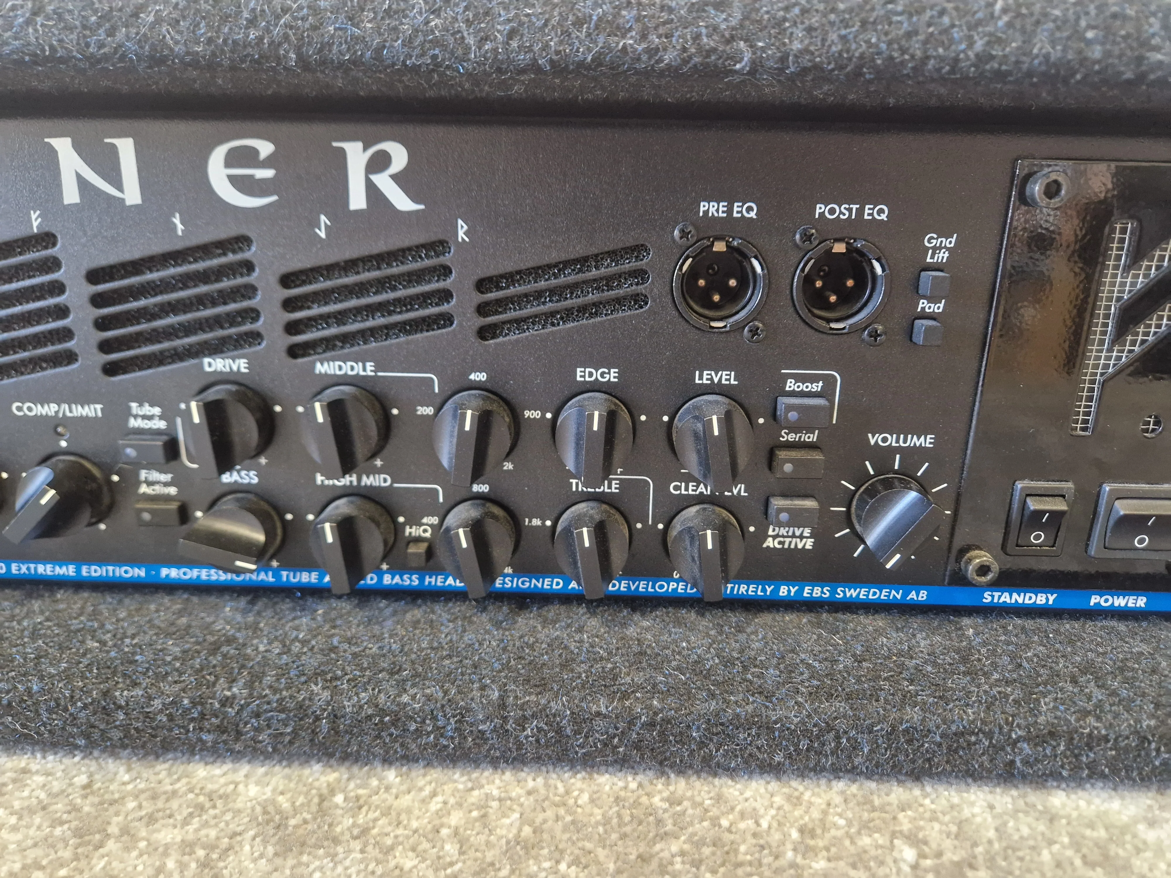Ebs Fafner II Bass Amp 750w Output - High Power, Lightweight - Excellent w/ Manuals - Image 10