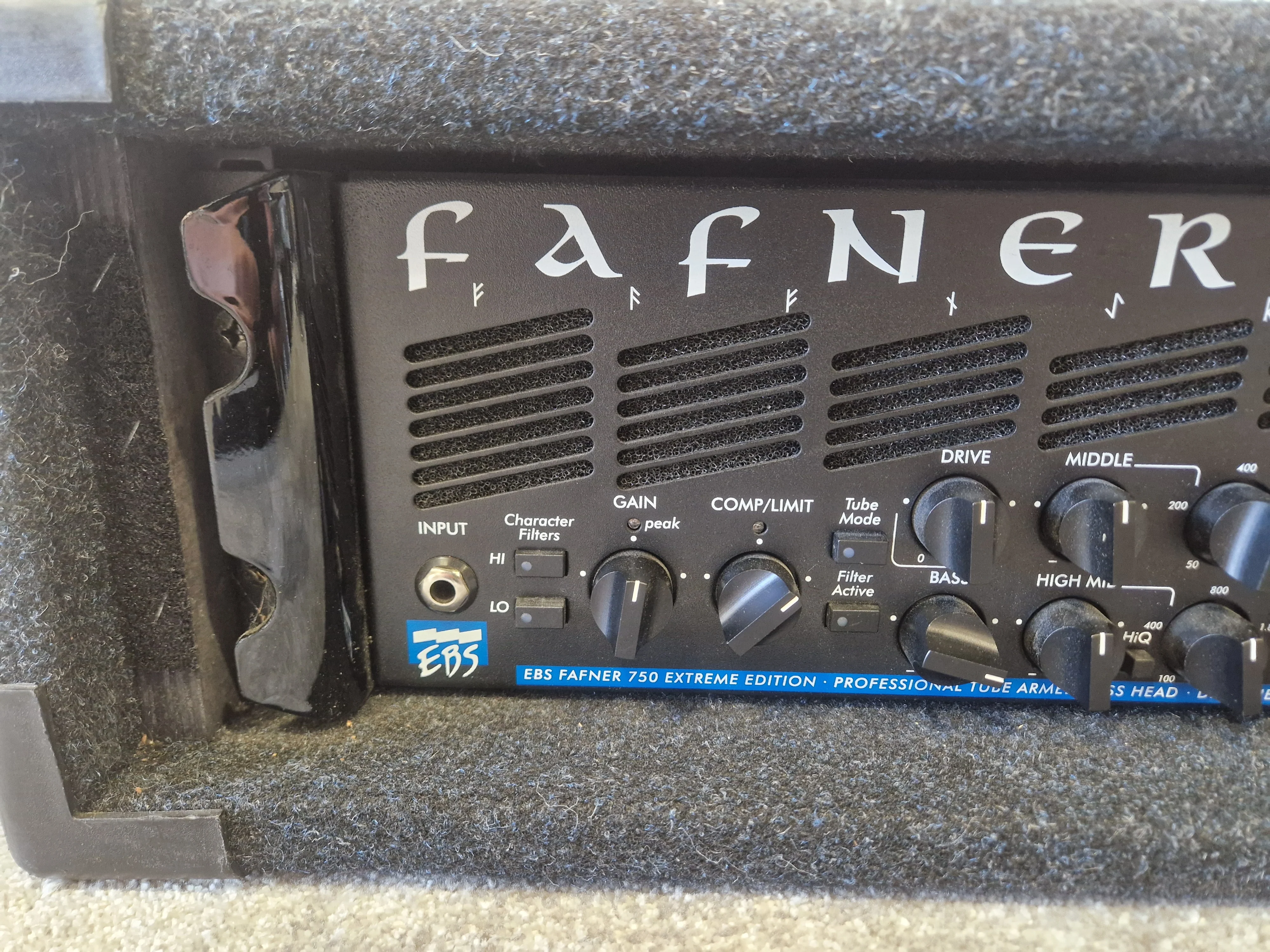 Ebs Fafner II Bass Amp 750w Output - High Power, Lightweight - Excellent w/ Manuals - Image 9