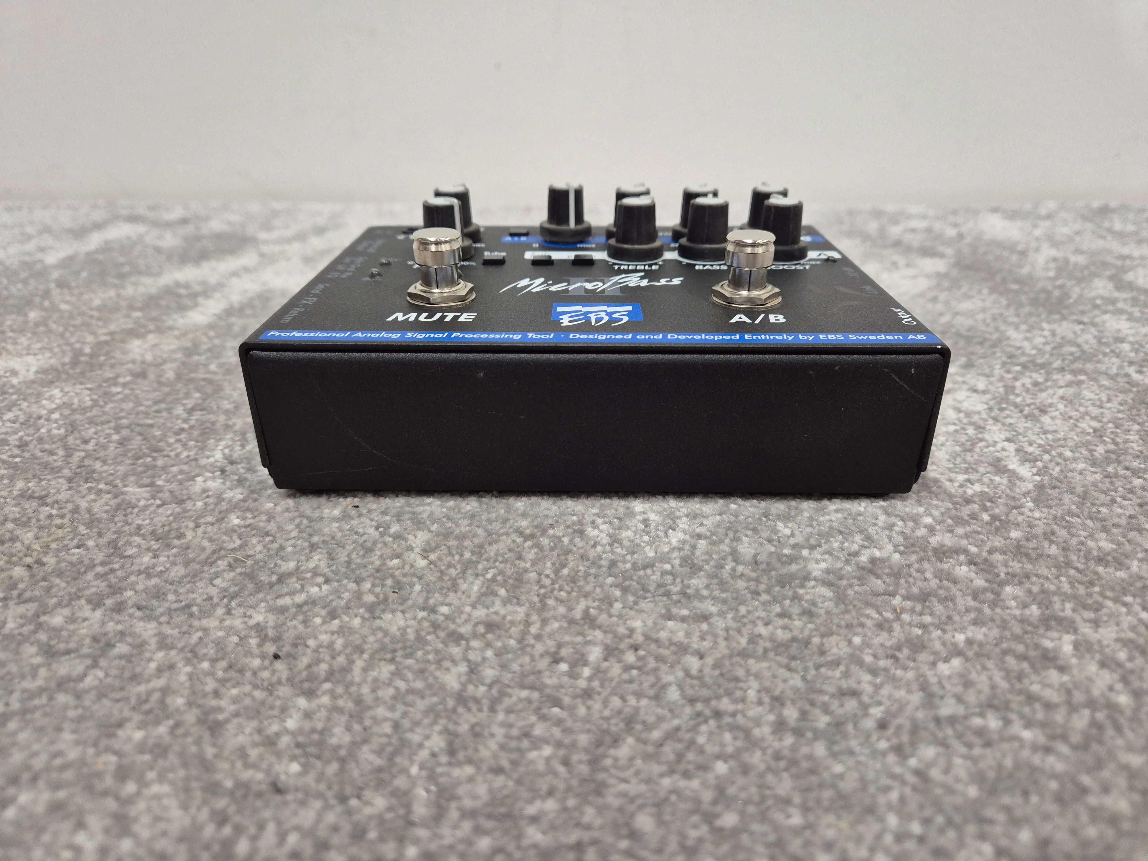 EBS Microbass II Pedal - Bass Preamp/DI - Very Good - Image 2