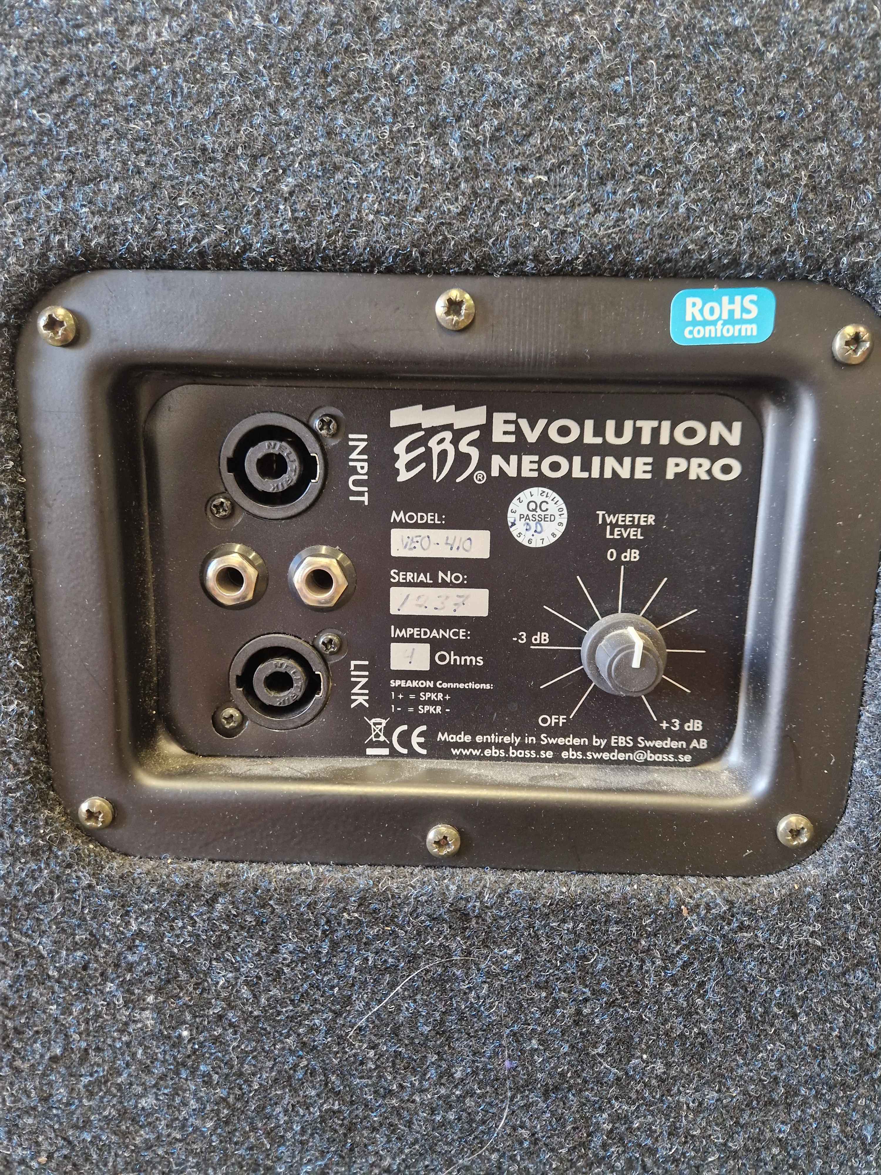 Ebs Neodymium 4x10 Cabinet - Lightweight, High-Power - Excellent - Image 11