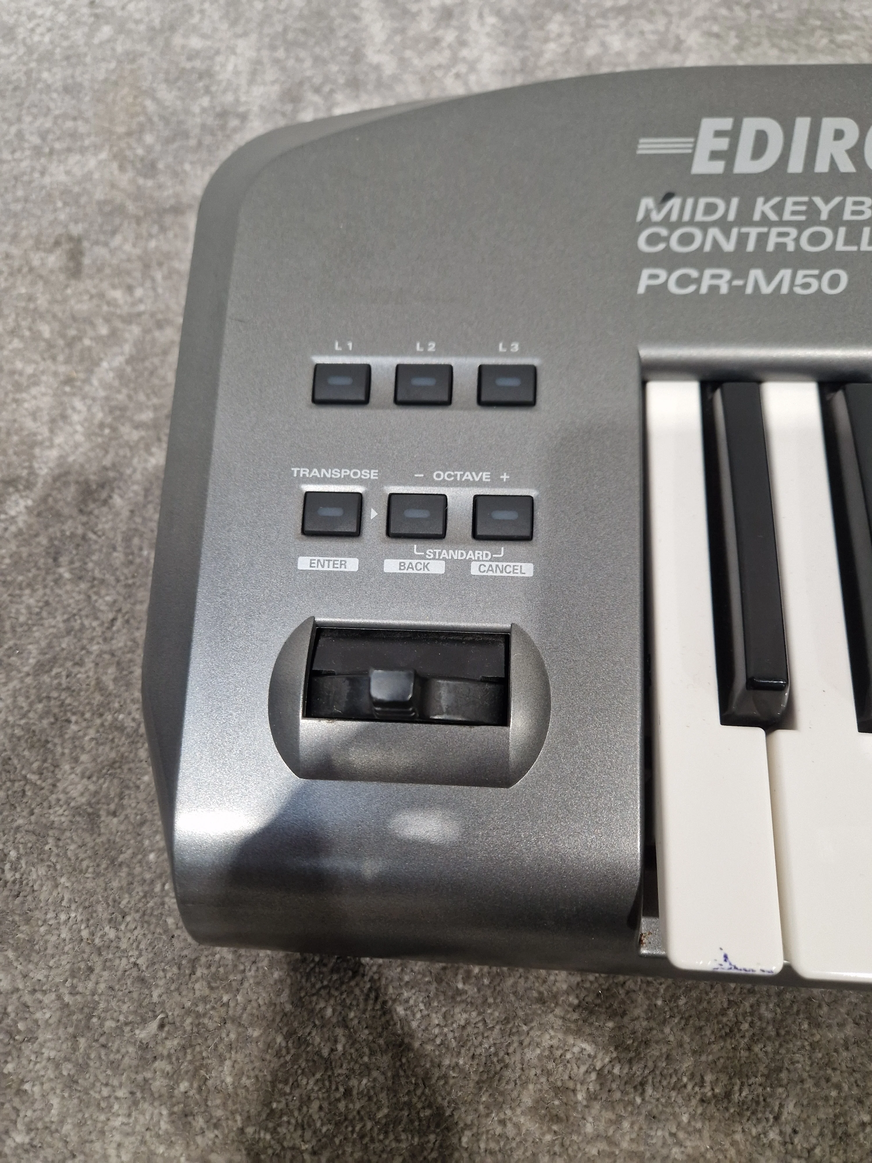 Edirol Pcr-m50 Keyboard - 49-Key MIDI Controller, USB Powered - Spares or Repair - Image 6
