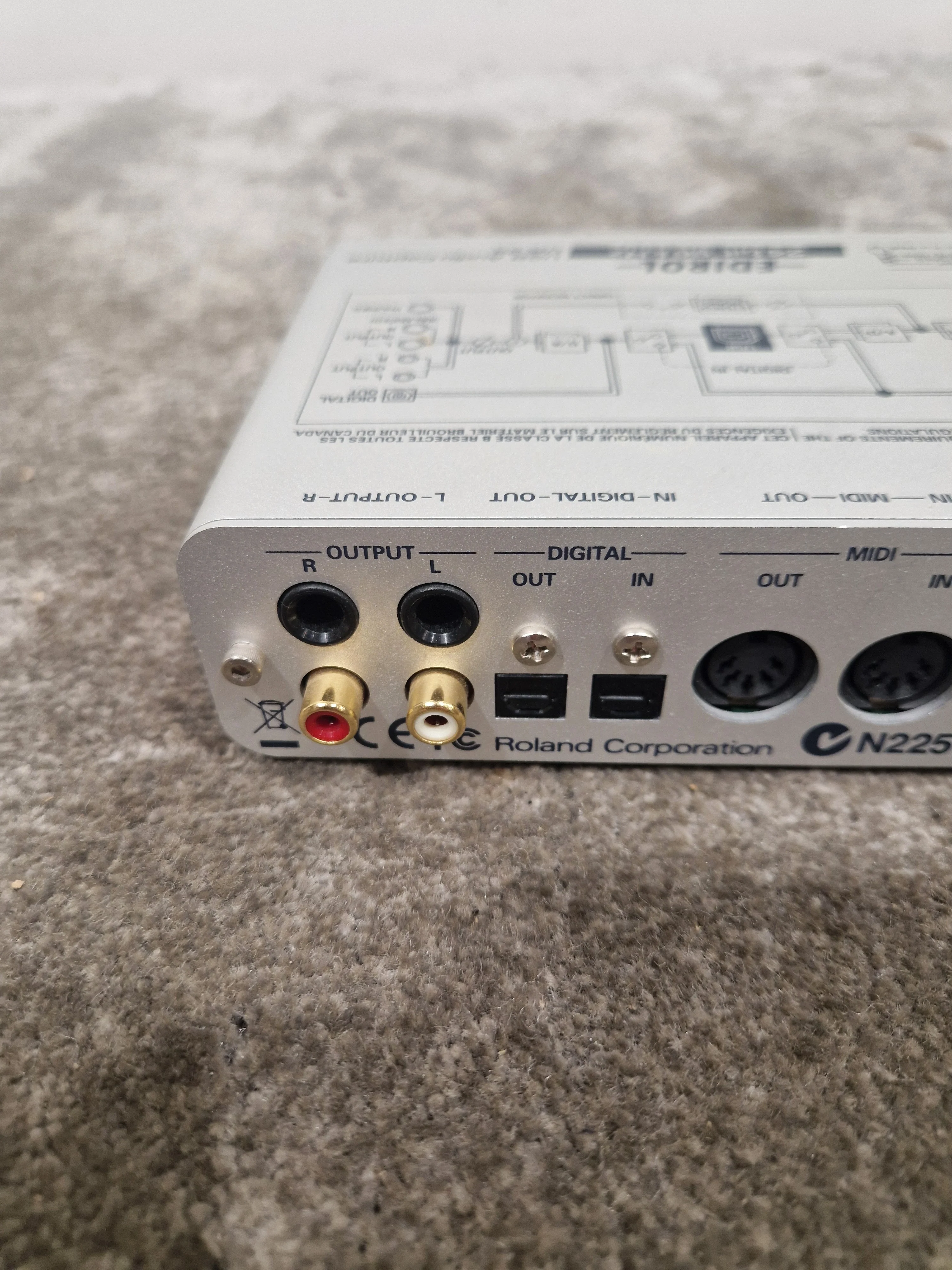 Edirol UA-25 - Audio Interface - SIlver – Audio Interface - Excellent - Image 10