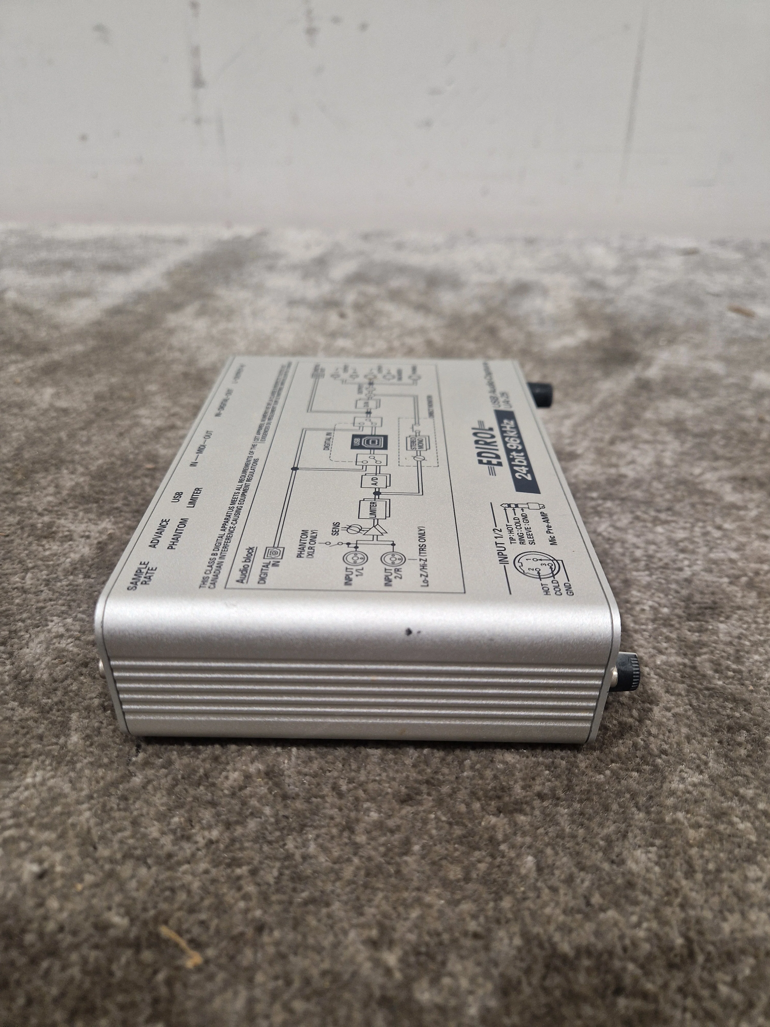 Edirol UA-25 - Audio Interface - SIlver – Audio Interface - Excellent - Image 5