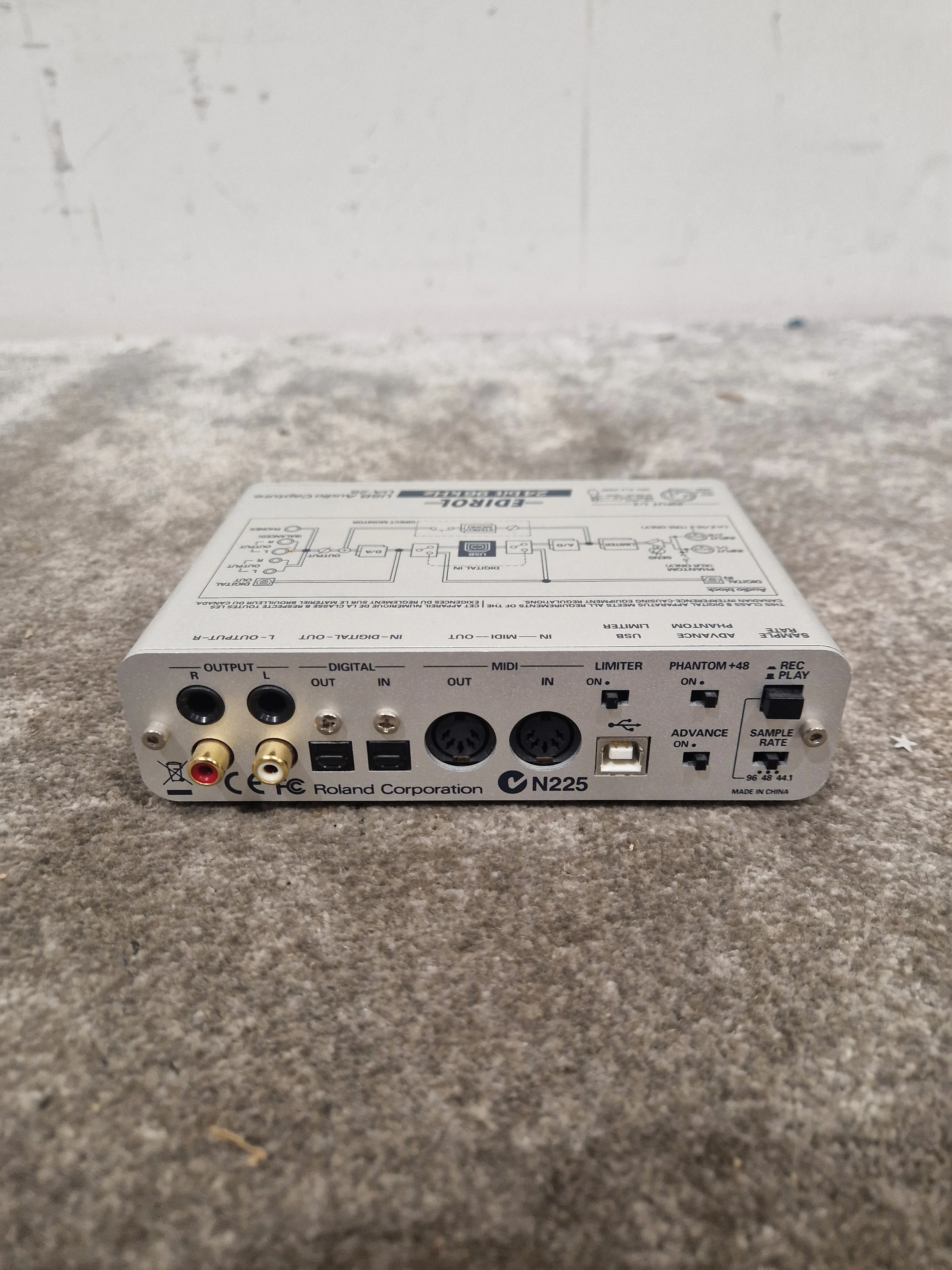 Edirol UA-25 - Audio Interface - SIlver – Audio Interface - Excellent - Image 7