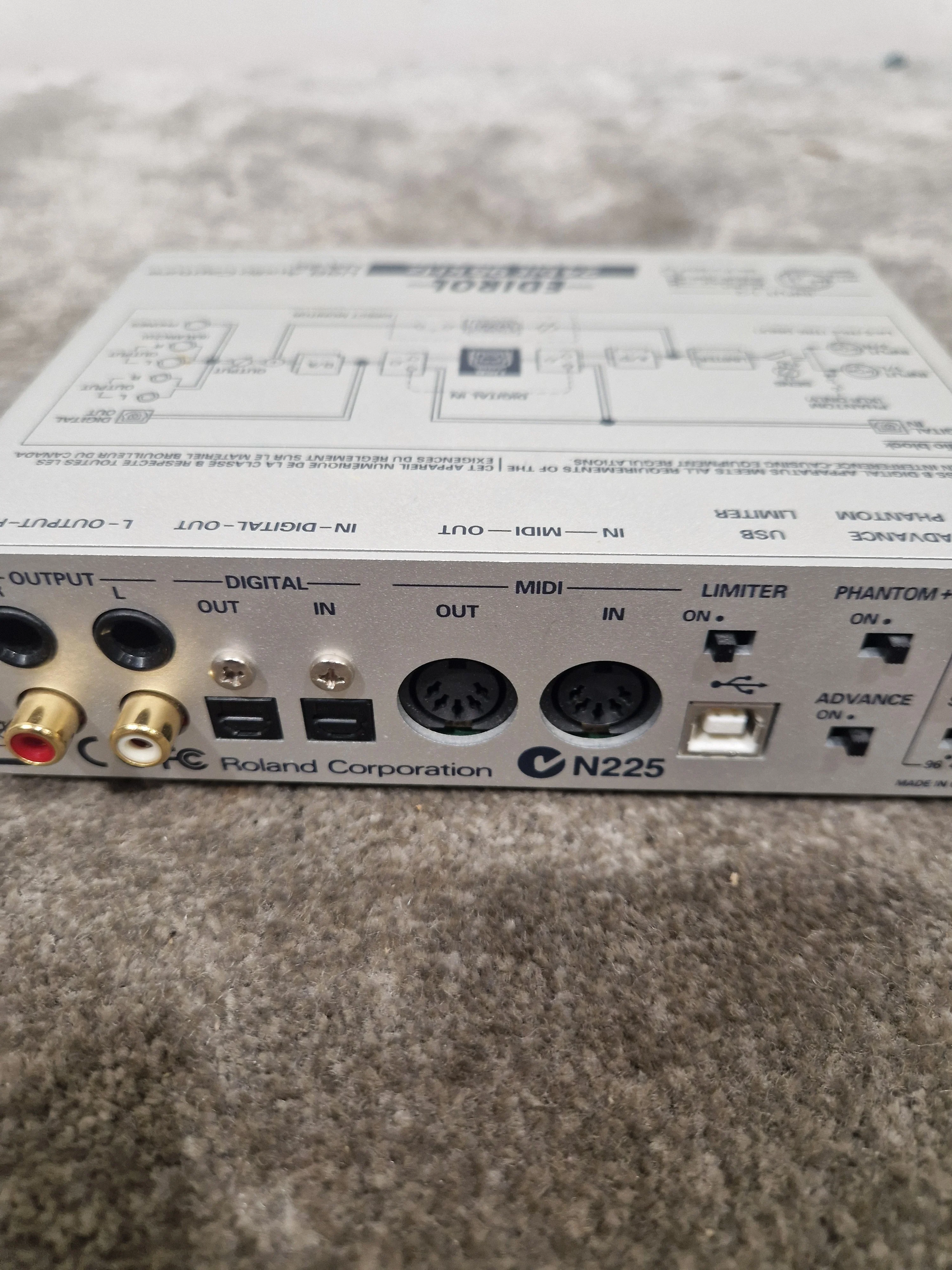 Edirol UA-25 - Audio Interface - SIlver – Audio Interface - Excellent - Image 9