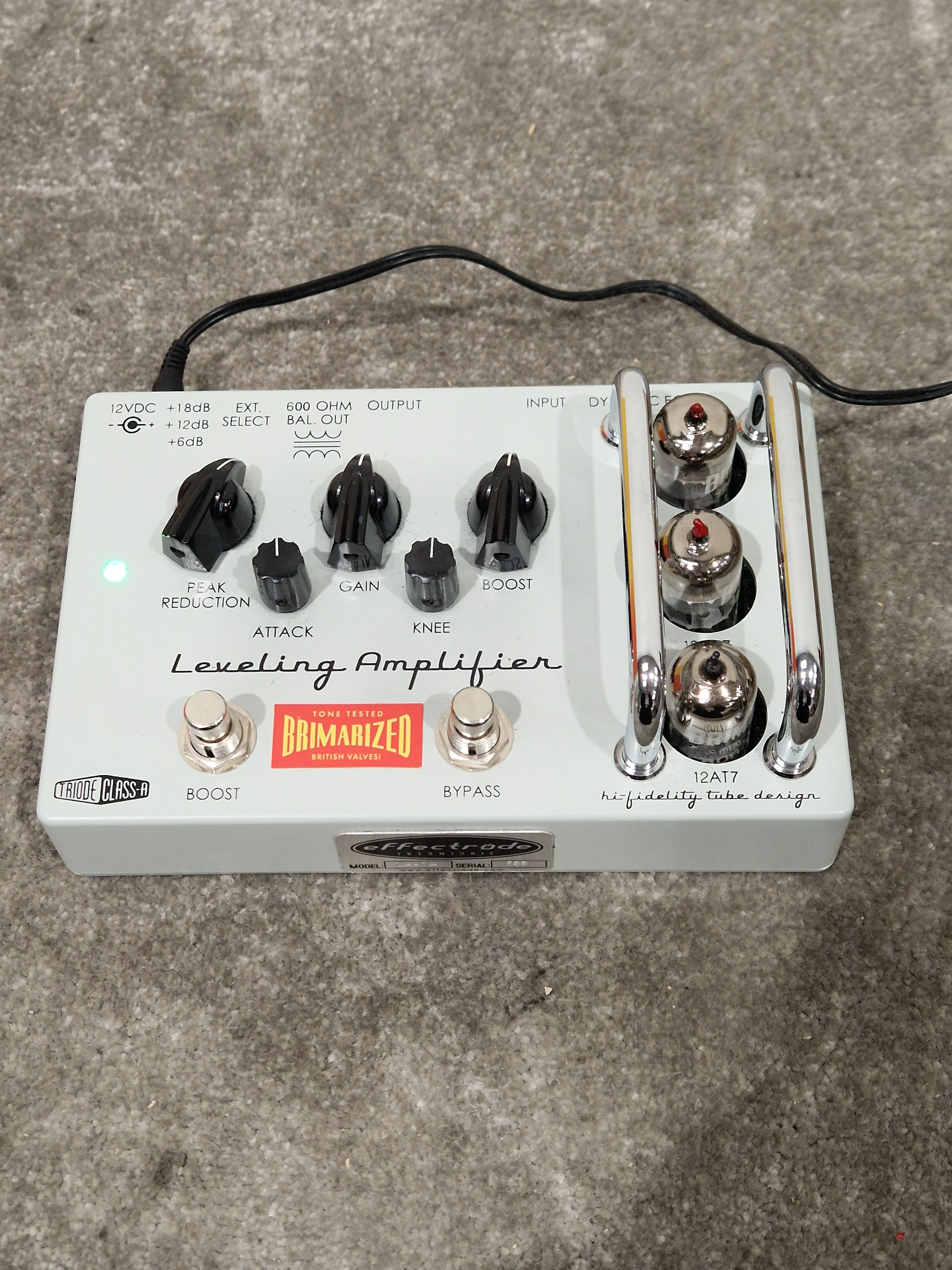 Effectrode LA1A Leveling Amplifier Valve Compressor Pedal - Tube Warmth Compression - Excellent w/ Original Box & Power Supply - Image 11