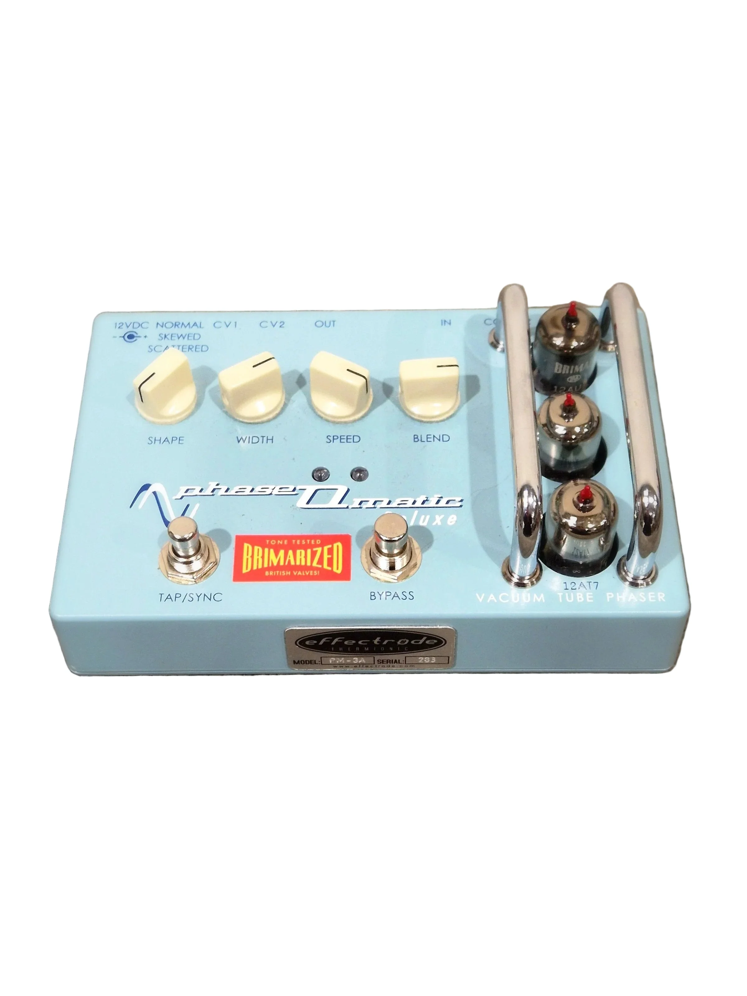 Effectrode Phaseomatic Deluxe PM-3A - Phase Shifter Pedal - Excellent w/ Original Box & Power Supply