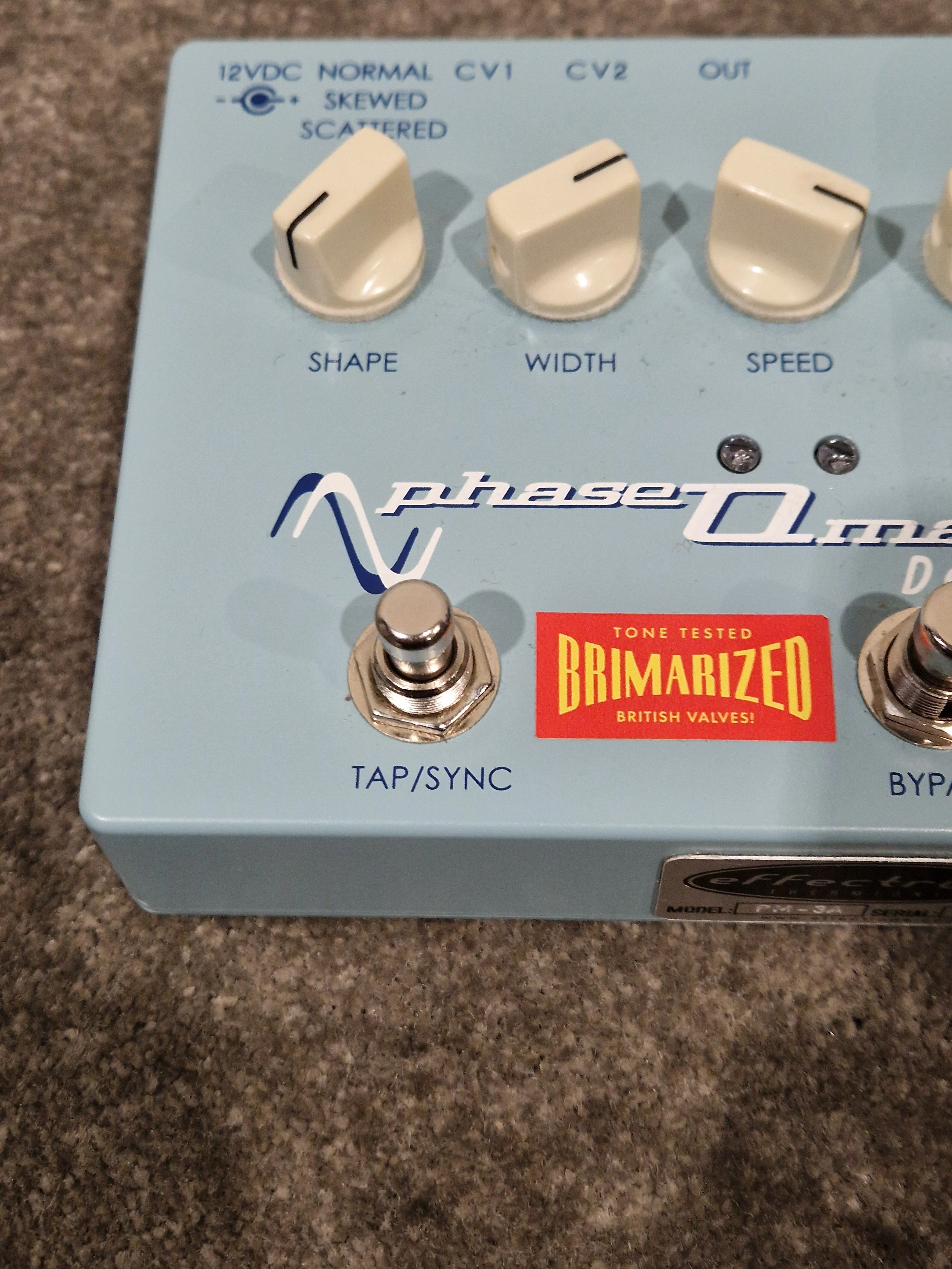 Effectrode Phaseomatic Deluxe PM-3A - Phase Shifter Pedal - Excellent w/ Original Box & Power Supply - Image 16