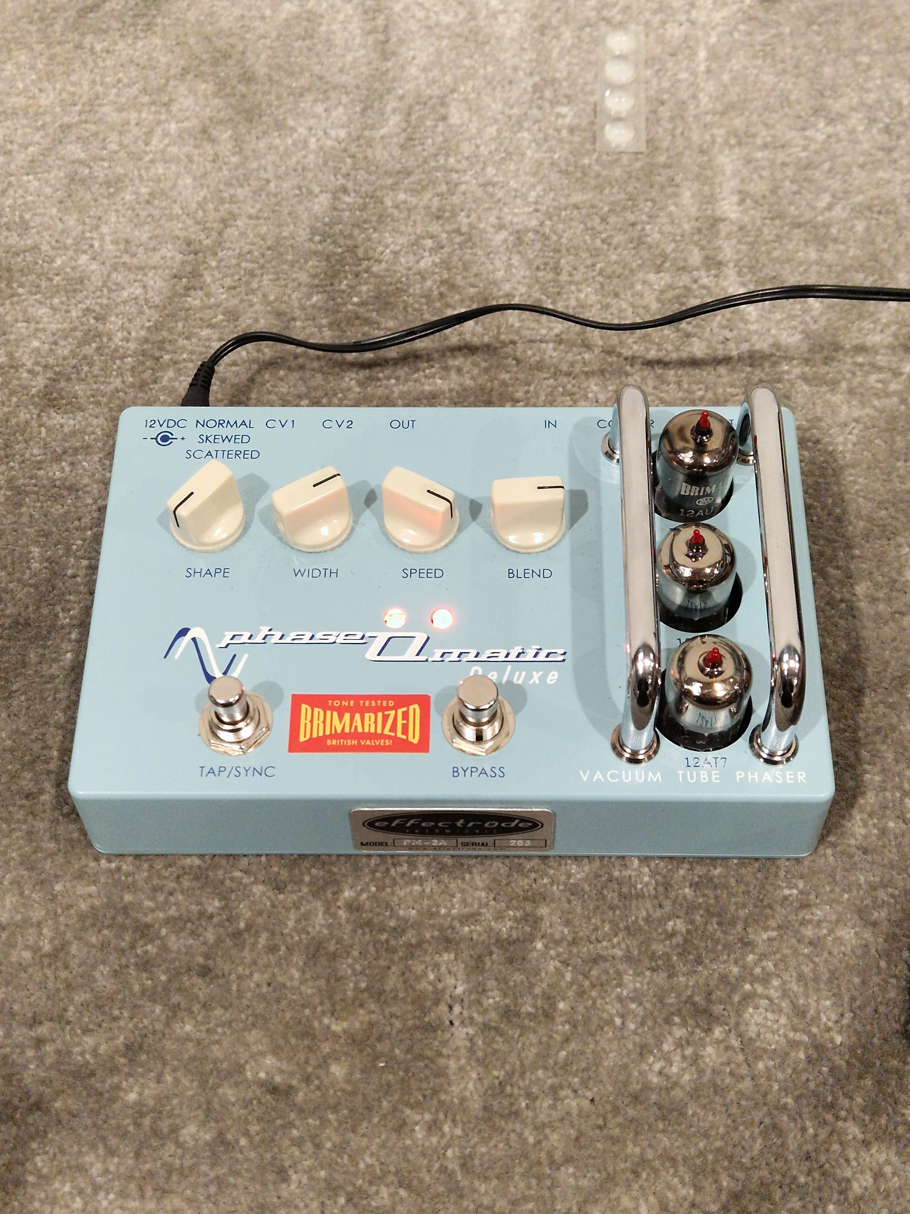 Effectrode Phaseomatic Deluxe PM-3A - Phase Shifter Pedal - Excellent w/ Original Box & Power Supply - Image 21