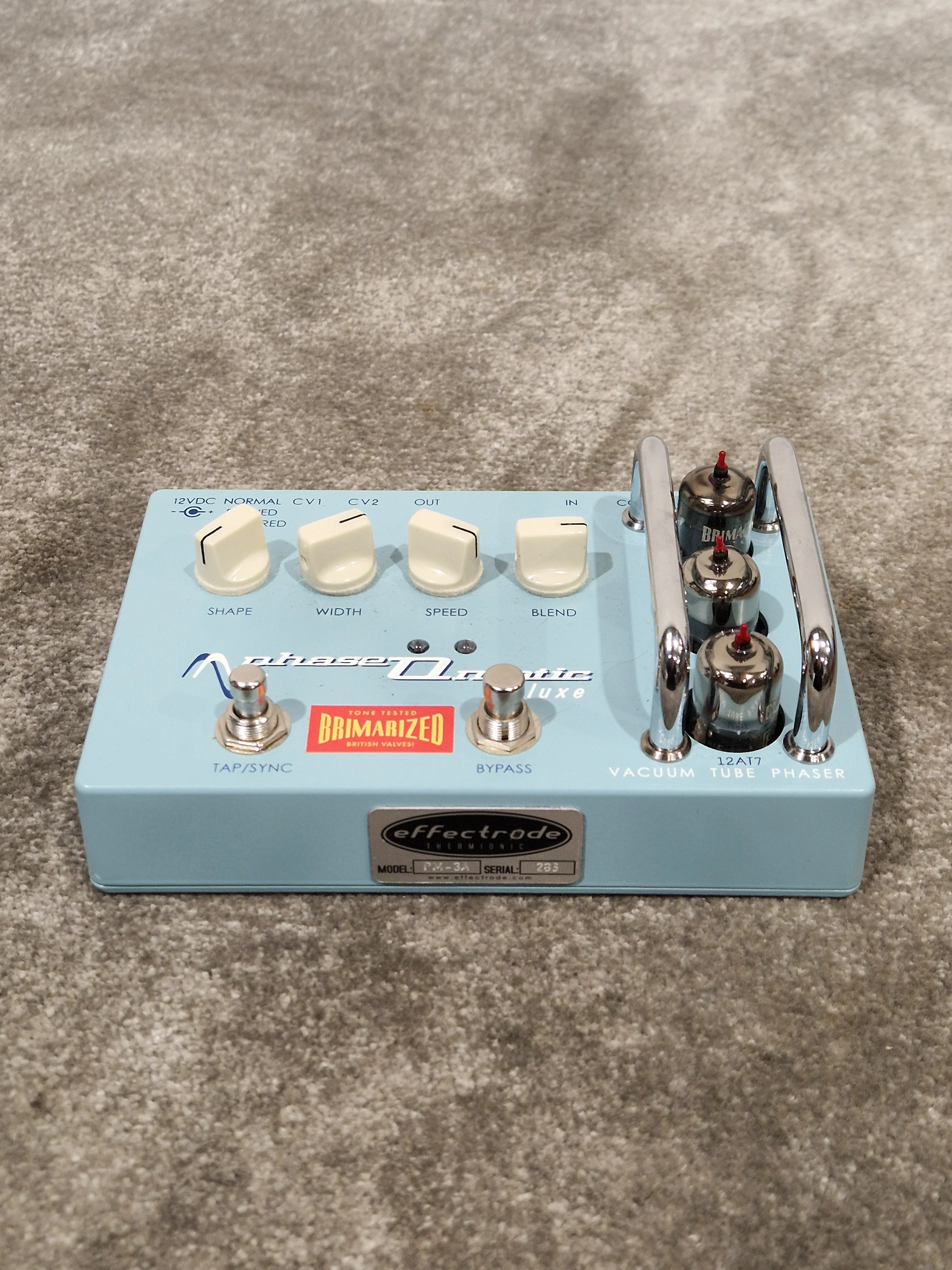 Effectrode Phaseomatic Deluxe PM-3A - Phase Shifter Pedal - Excellent w/ Original Box & Power Supply - Image 9