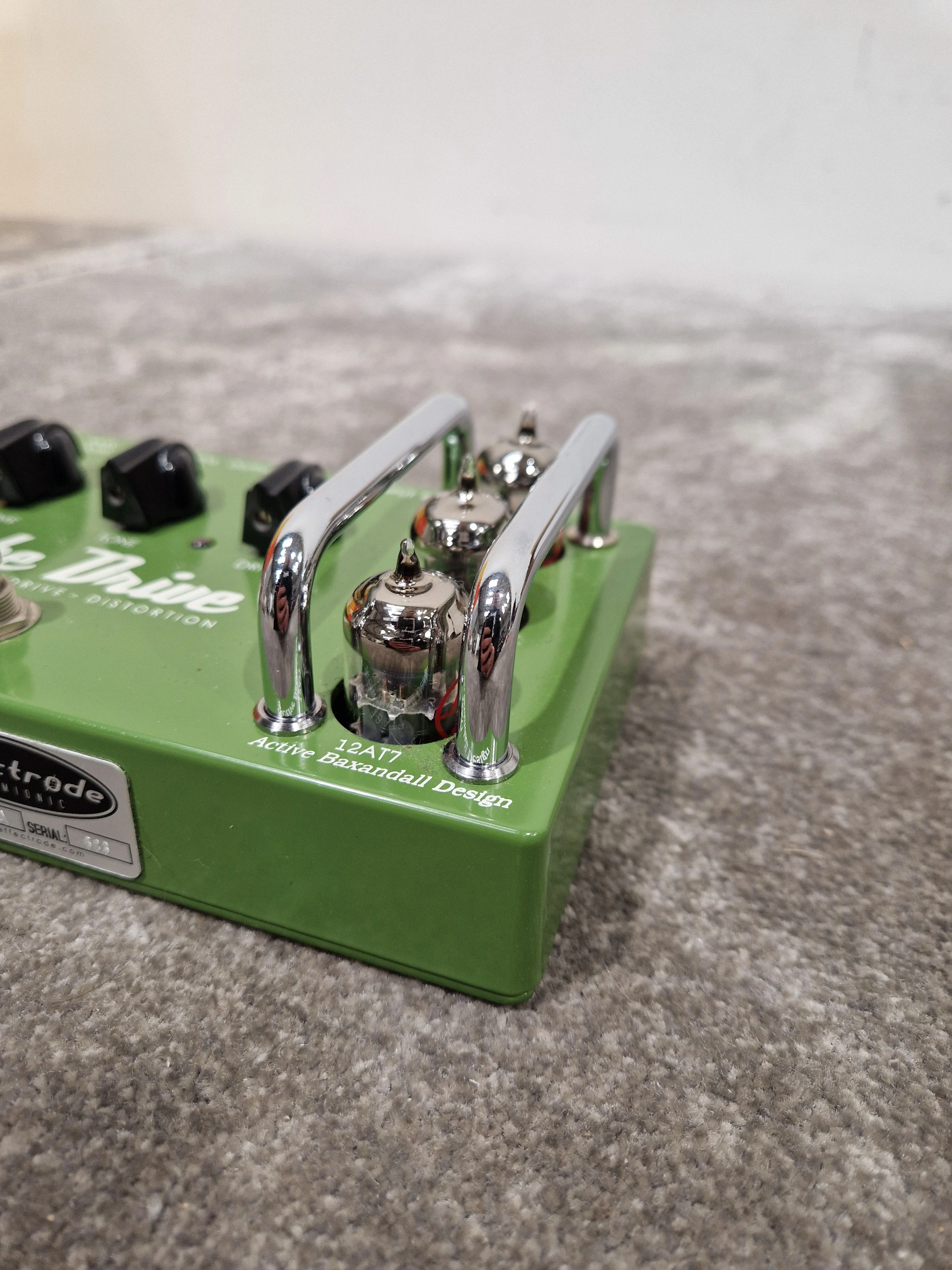 Effectrode Tube Drive Valve Pedal - Boutique Analog Overdrive - Excellent w/ Original Box & Power Supply - Image 7