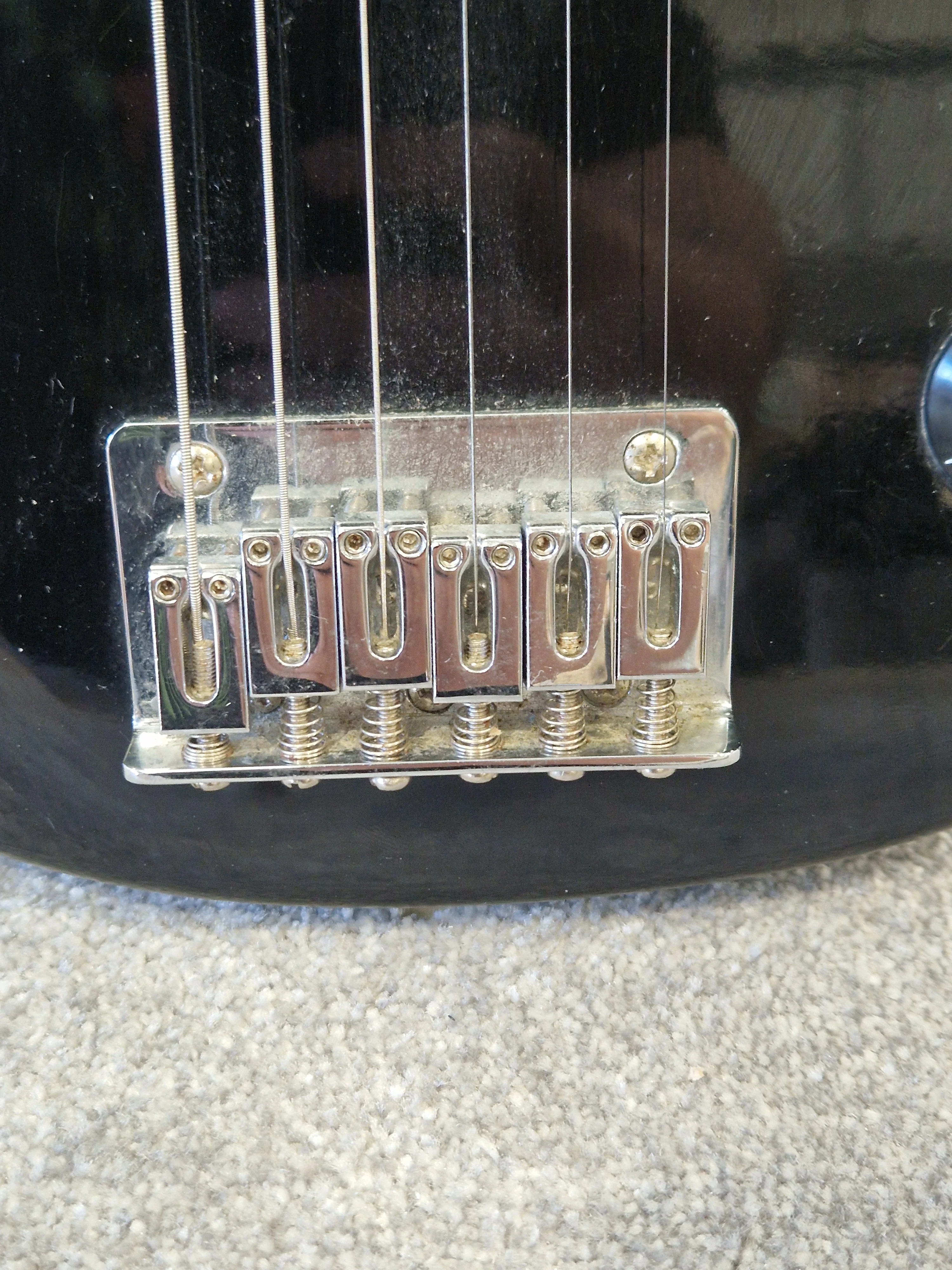 Eleca Mini Electric Guitar - Compact Design, Versatile Sound - Very Good - Image 5