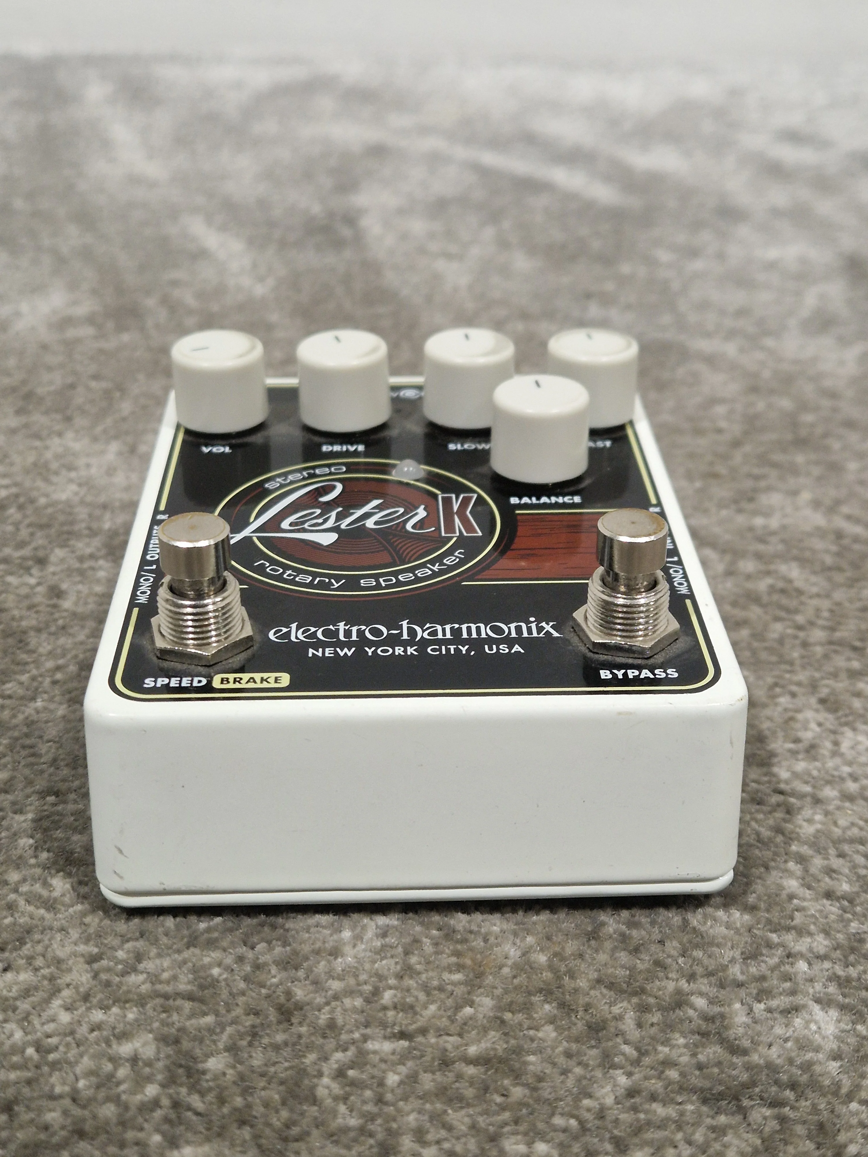 Electro Harmonix Lester K Stereo Rotary Speaker Effects Pedal - Warm Rotary Sound - Excellent w/ Power Supply - Image 10