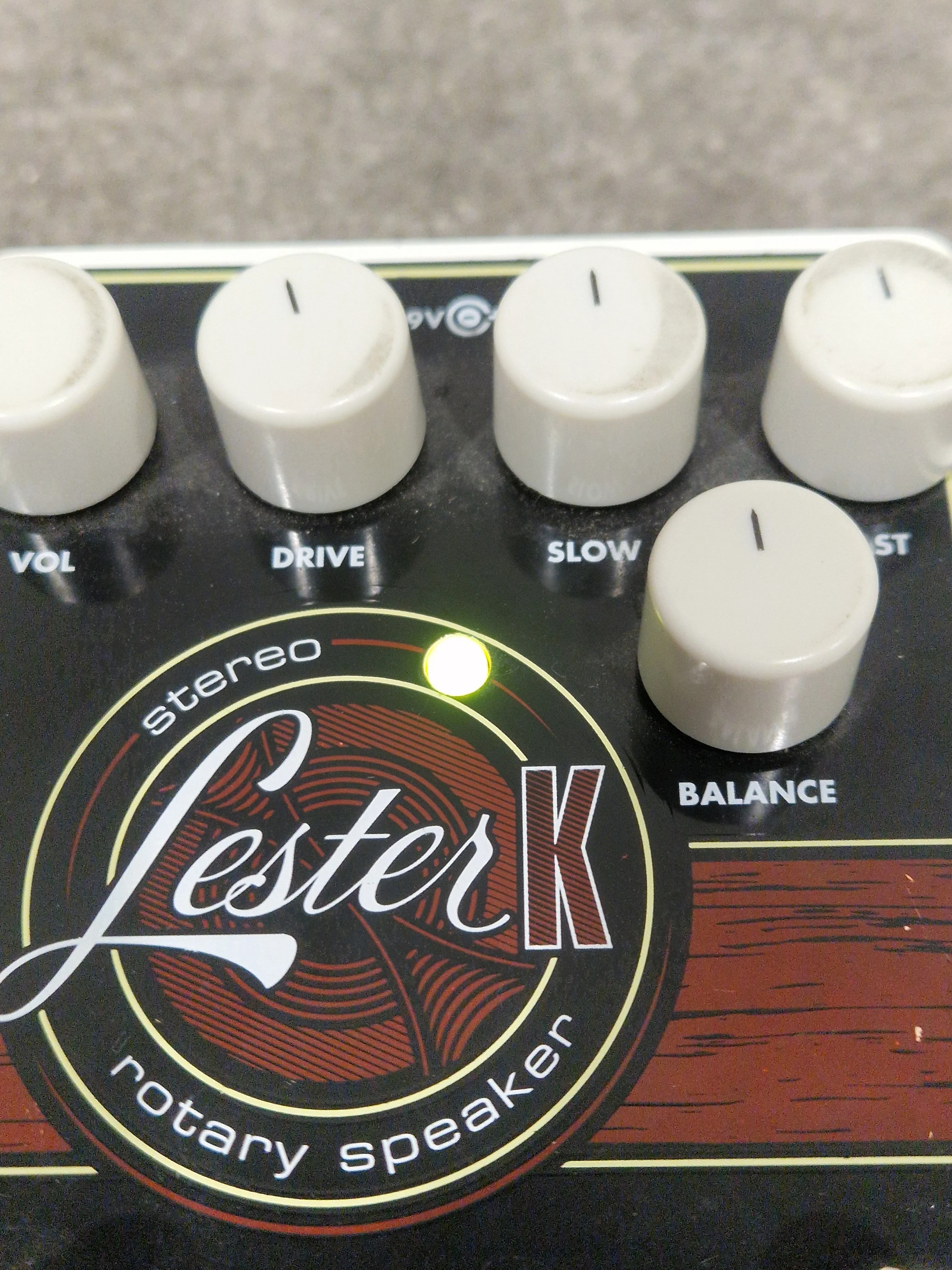 Electro Harmonix Lester K Stereo Rotary Speaker Effects Pedal - Warm Rotary Sound - Excellent w/ Power Supply - Image 12