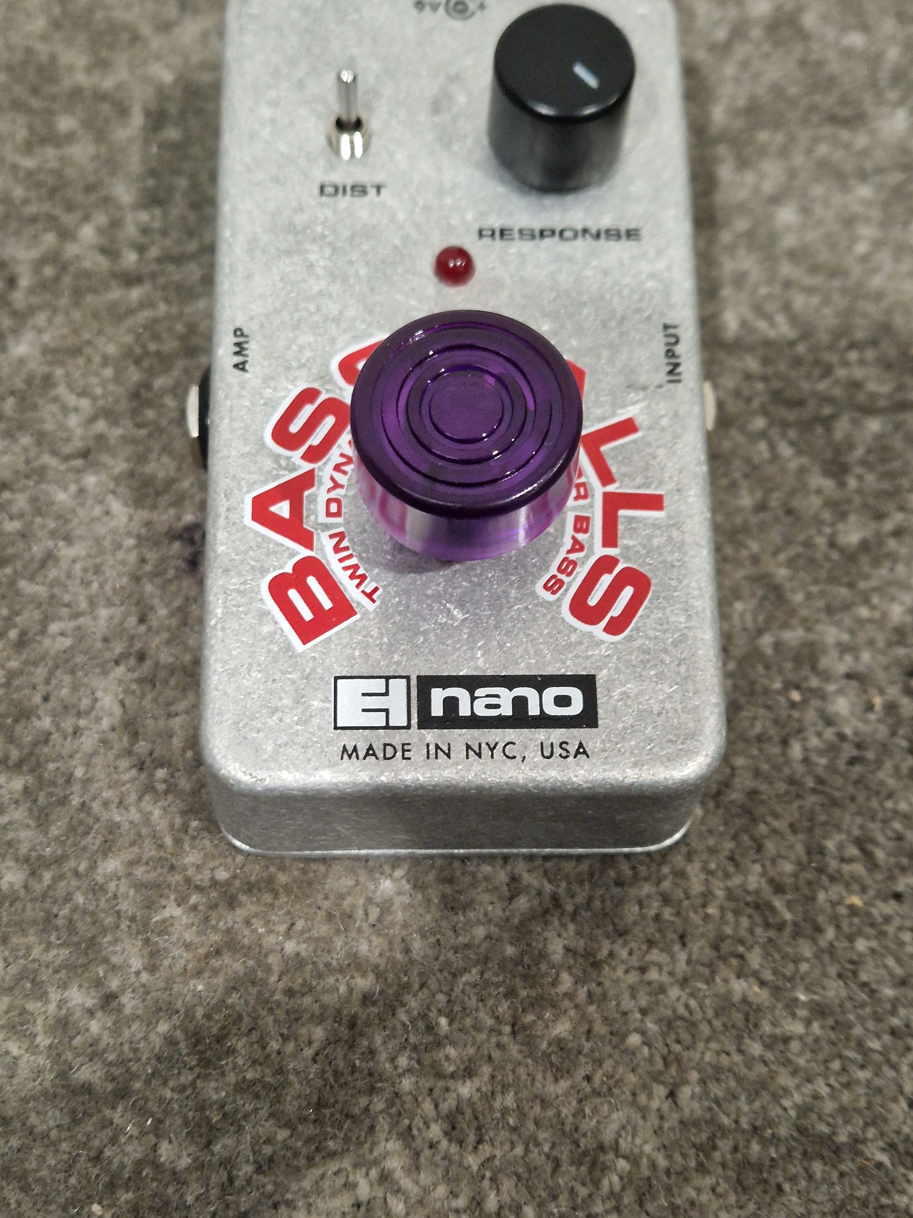 Electro-Harmonix Nano Bass Balls - Envelope Filter Pedal - Gray - Excellent - Image 3