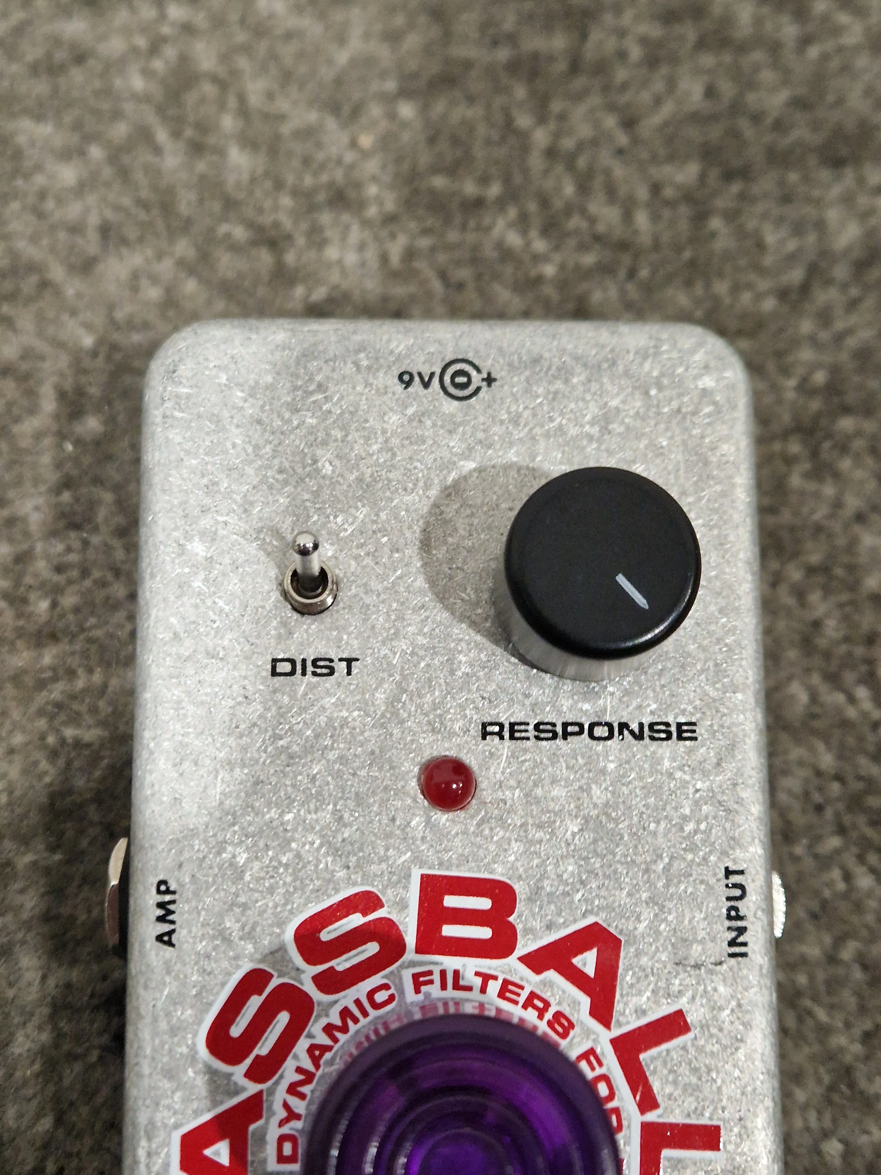 Electro-Harmonix Nano Bass Balls - Envelope Filter Pedal - Gray - Excellent - Image 4