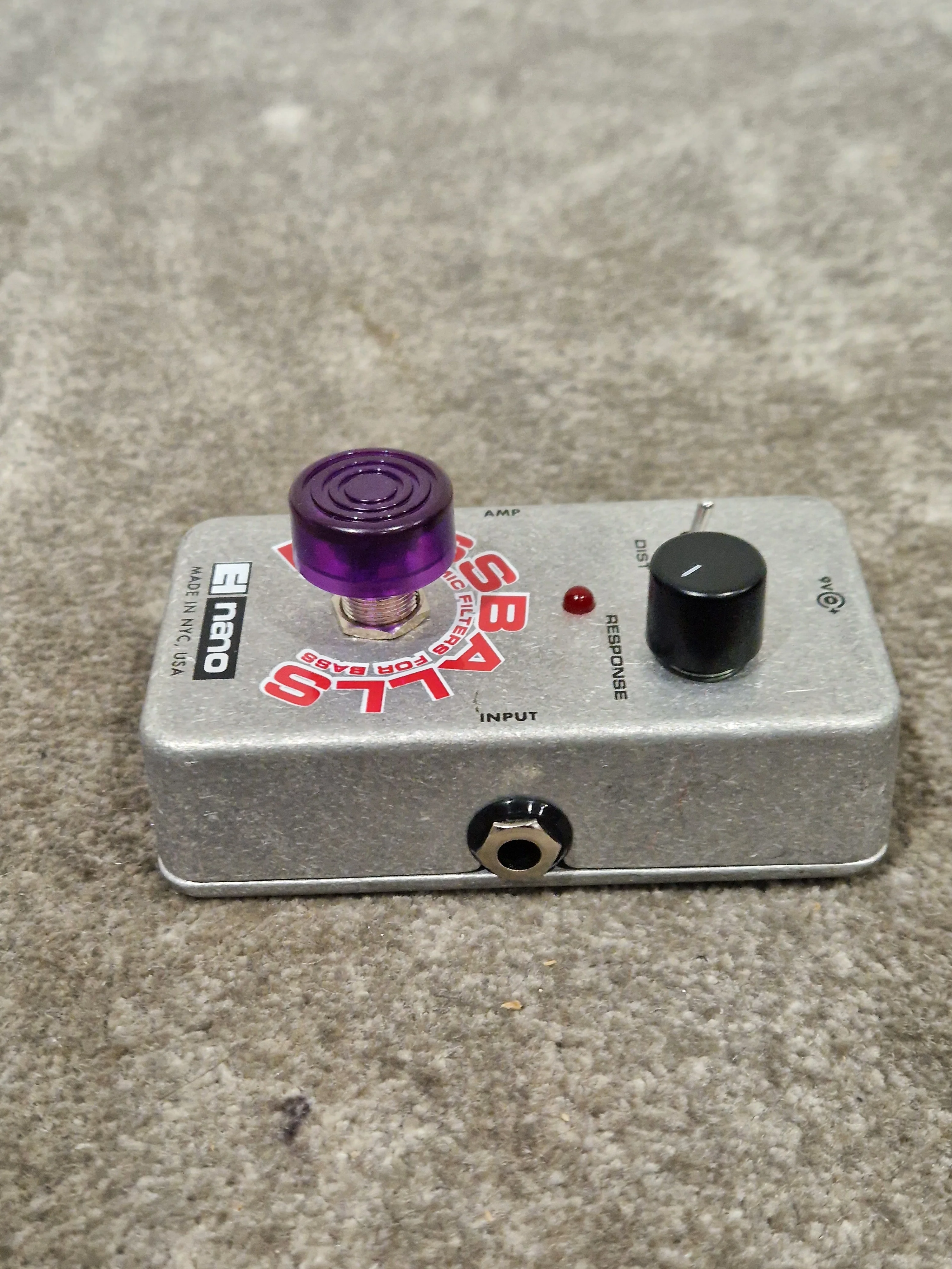 Electro-Harmonix Nano Bass Balls - Envelope Filter Pedal - Gray - Excellent - Image 5