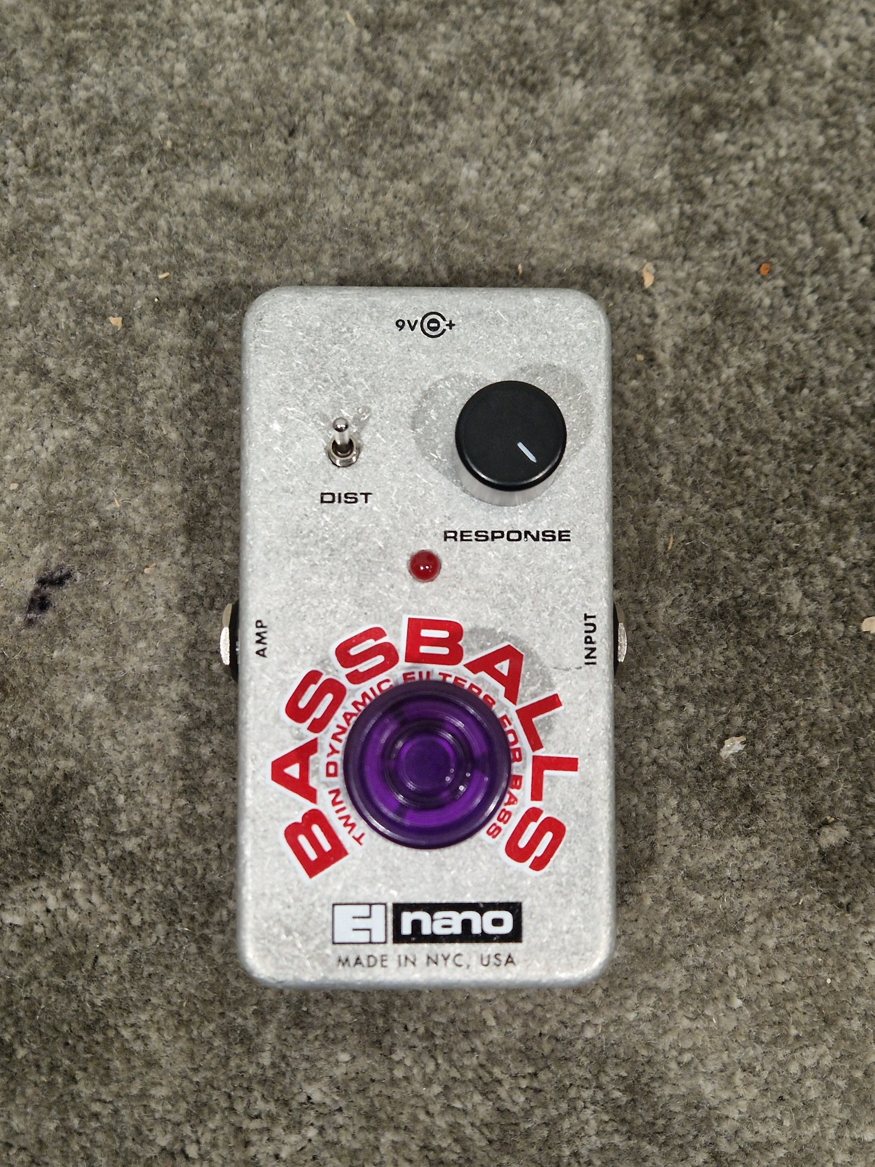 Electro-Harmonix Nano Bass Balls - Envelope Filter Pedal - Gray - Excellent - Image 9