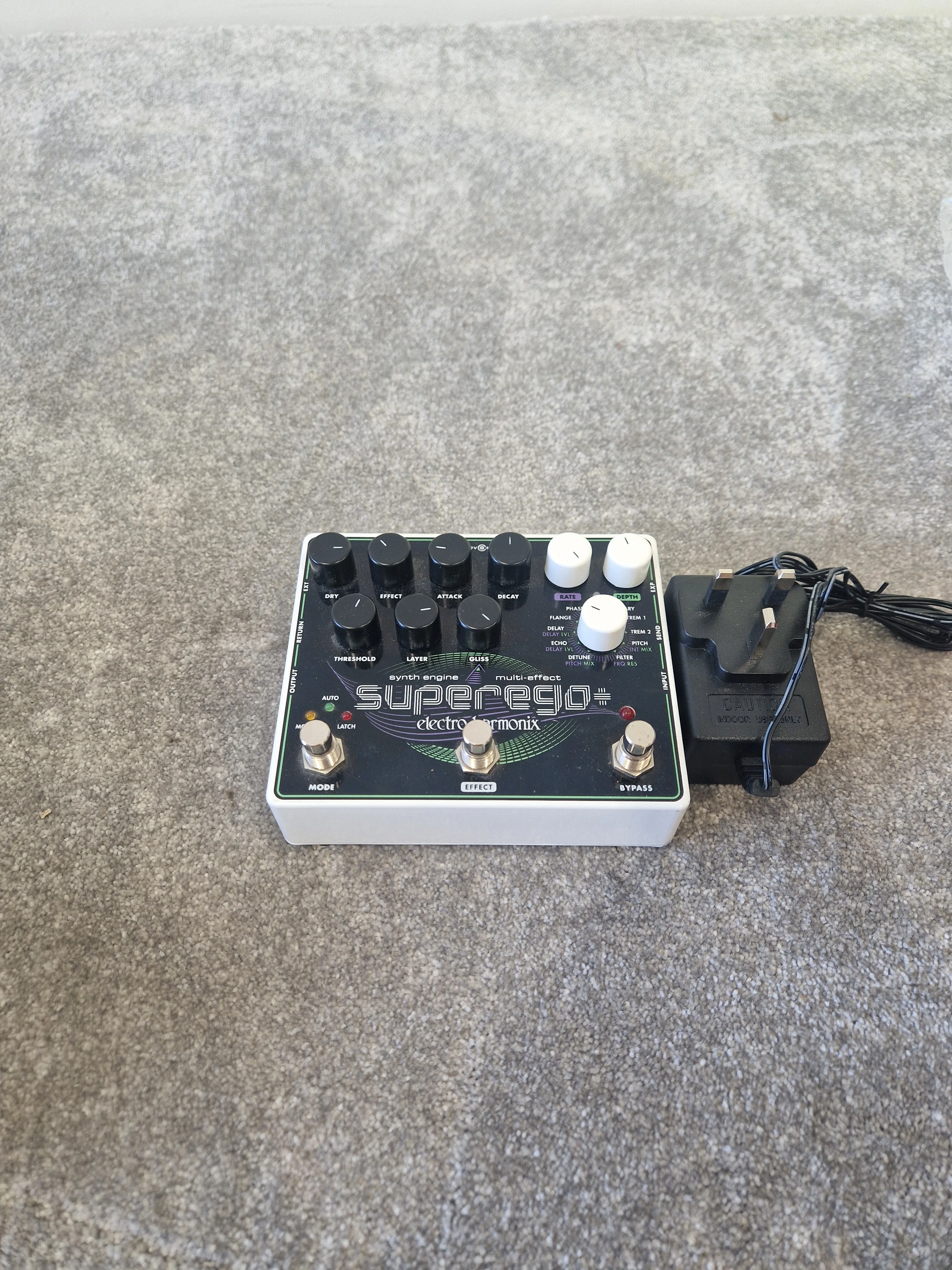 Electro-Harmonix Superego+ Synth Engine Pedal –  Excellent w/ Original Box - Image 5