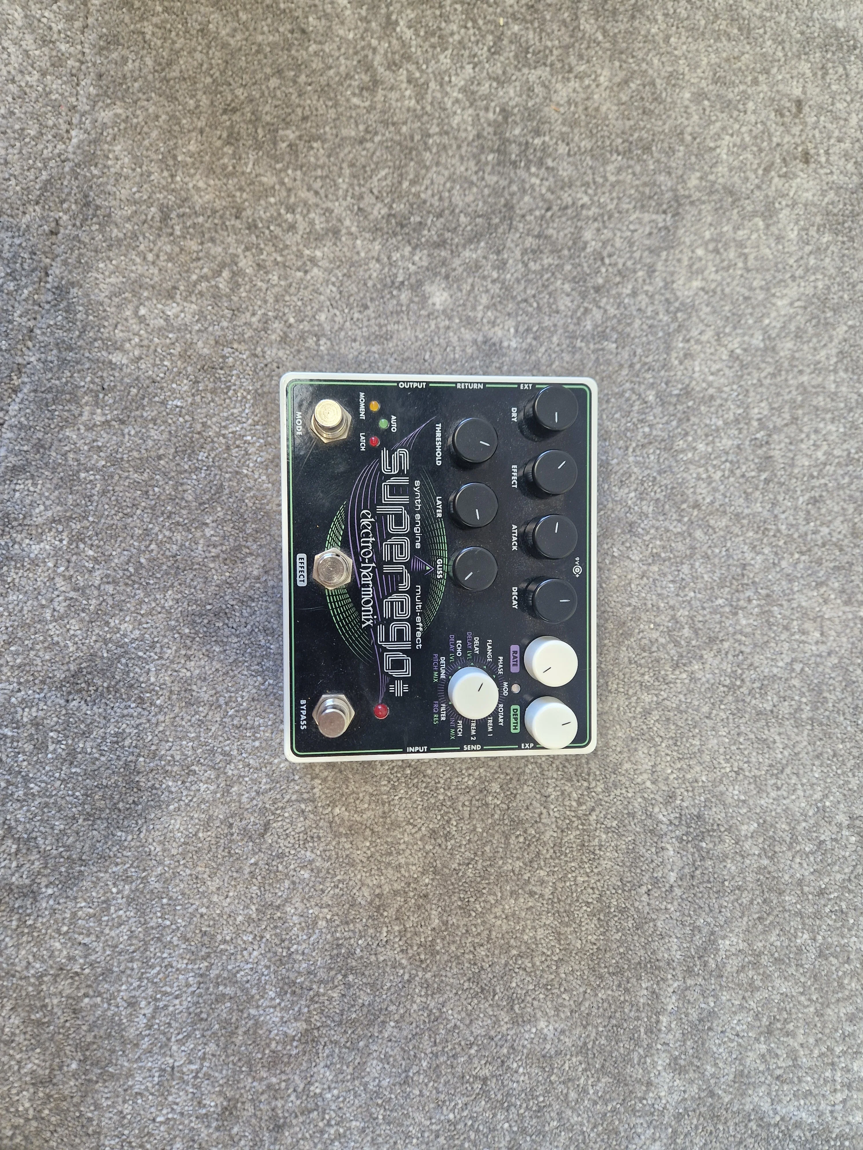 Electro-Harmonix Superego+ Synth Engine Pedal –  Excellent w/ Original Box - Image 7