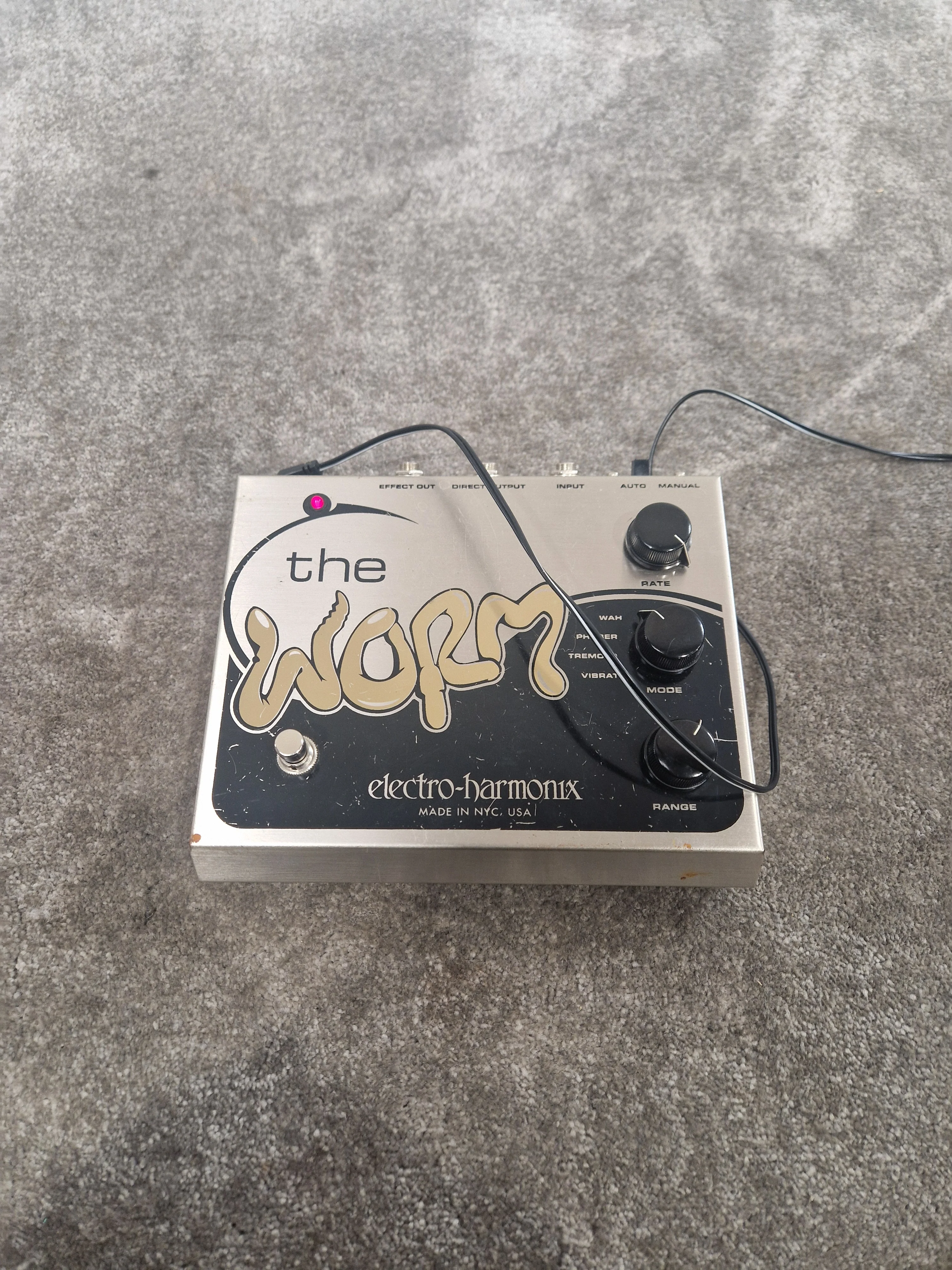 Electro-Harmonix The Worm - Analog Modulation Pedal - Spares or Repair w/ Power Supply - Image 10