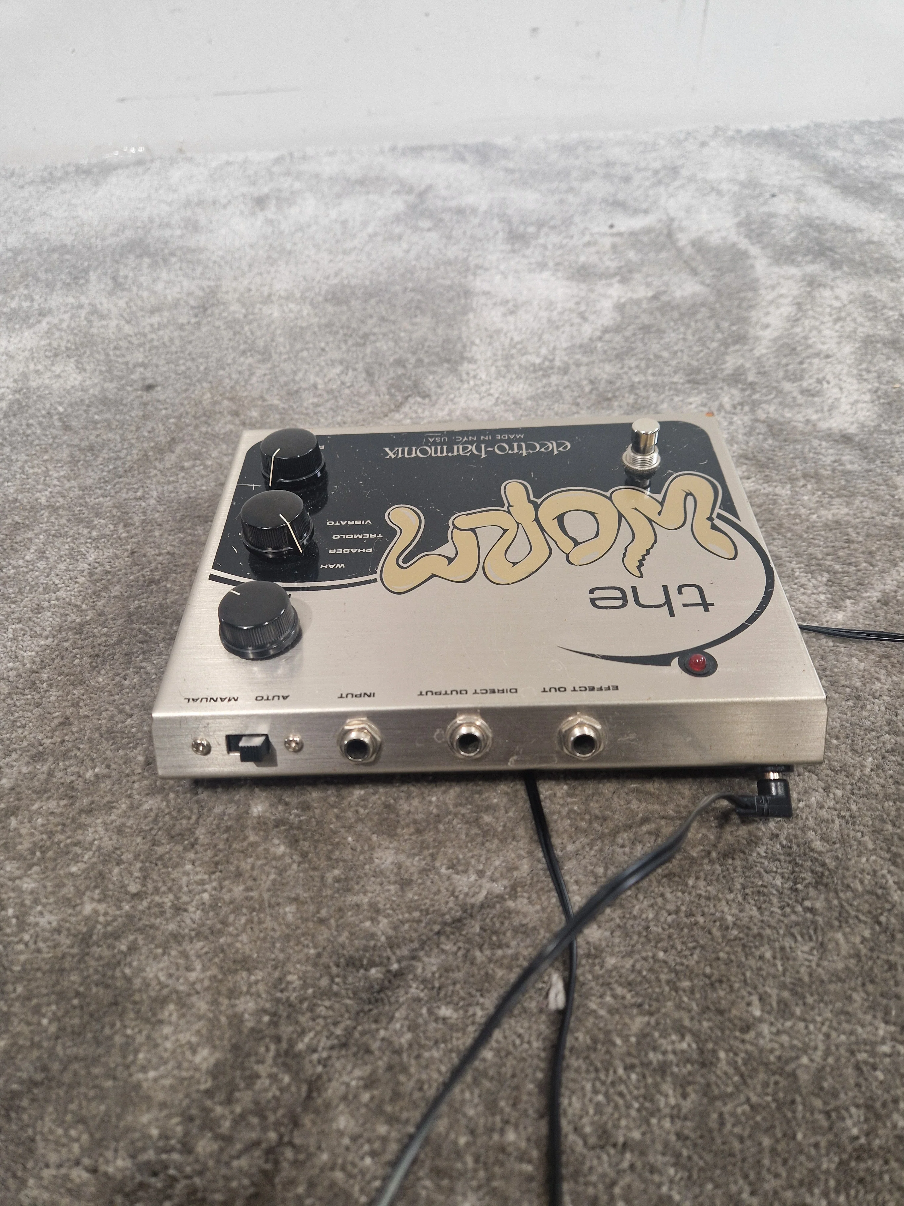 Electro-Harmonix The Worm - Analog Modulation Pedal - Spares or Repair w/ Power Supply - Image 2