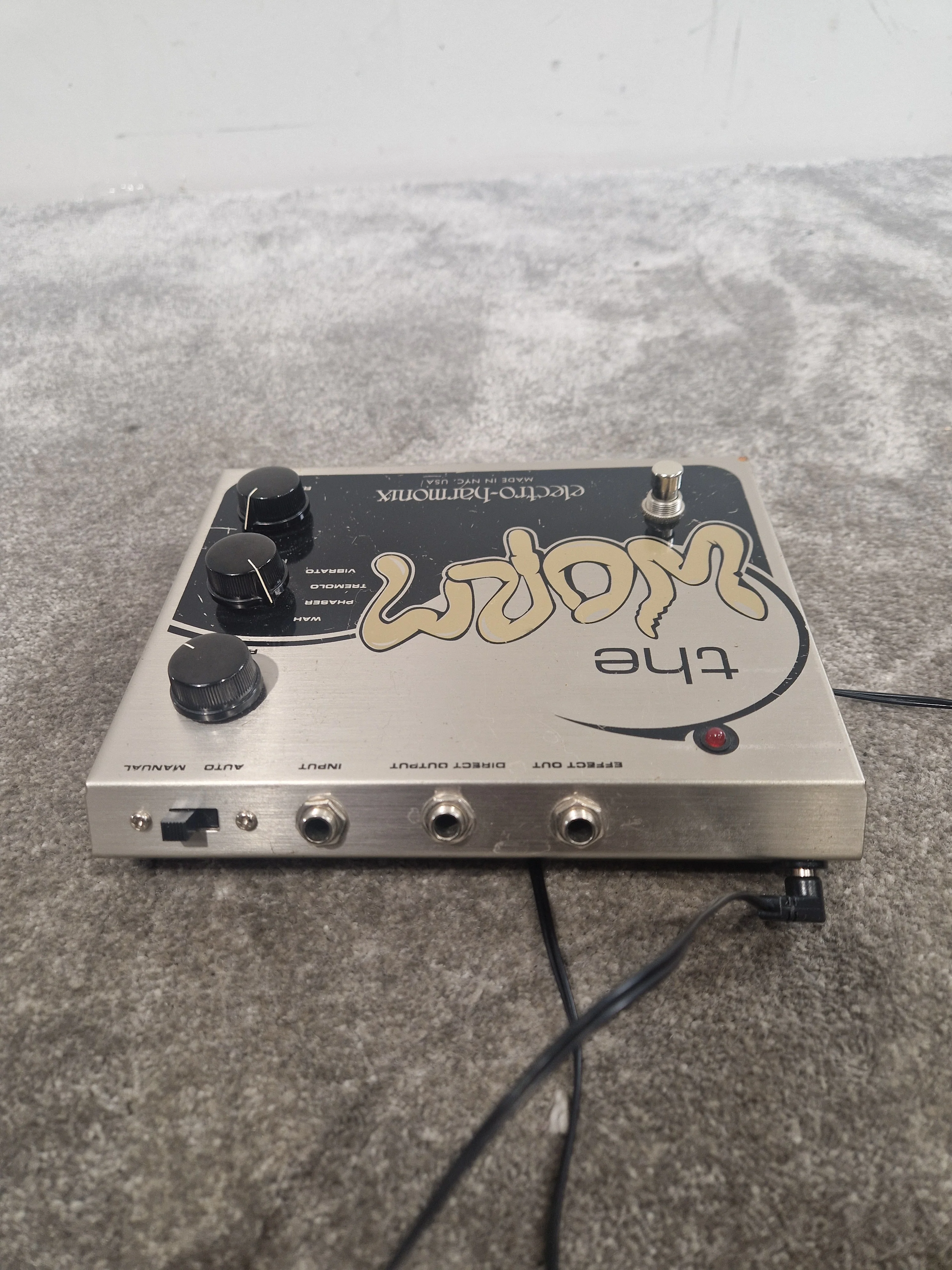 Electro-Harmonix The Worm - Analog Modulation Pedal - Spares or Repair w/ Power Supply - Image 3