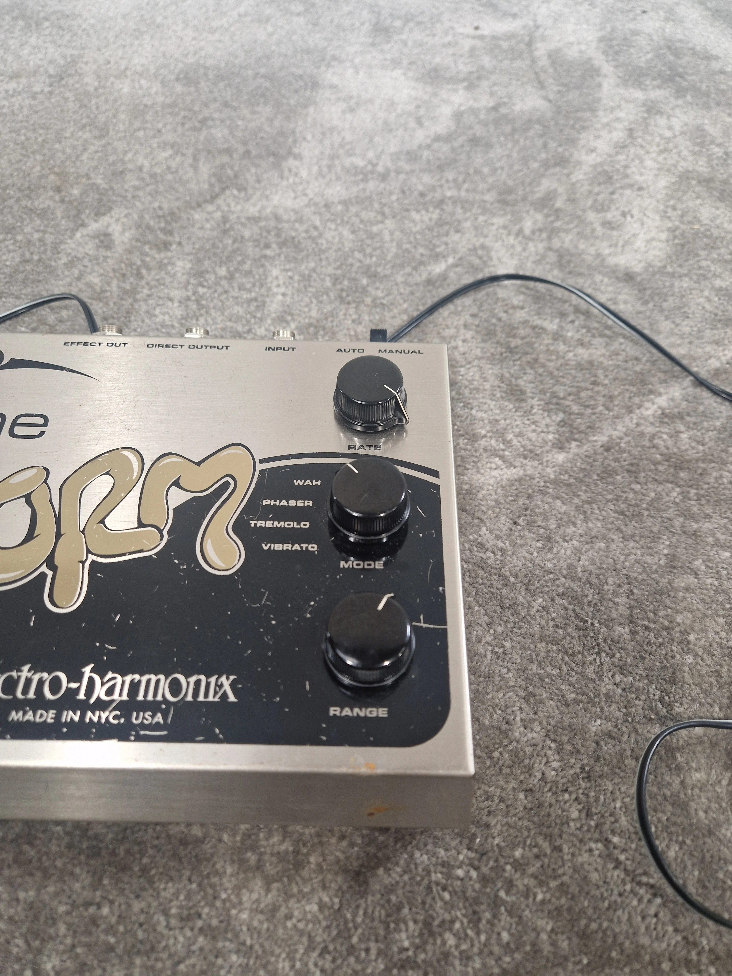 Electro-Harmonix The Worm - Analog Modulation Pedal - Spares or Repair w/ Power Supply - Image 4