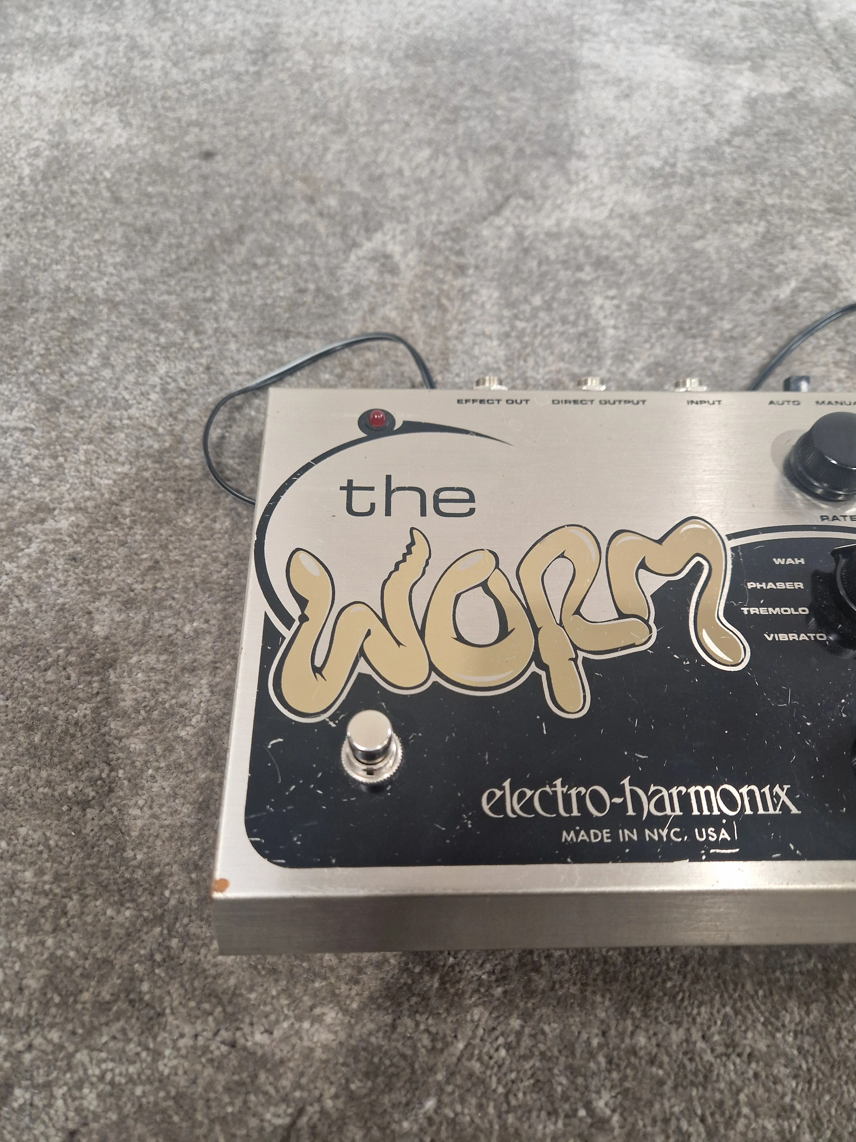 Electro-Harmonix The Worm - Analog Modulation Pedal - Spares or Repair w/ Power Supply - Image 5
