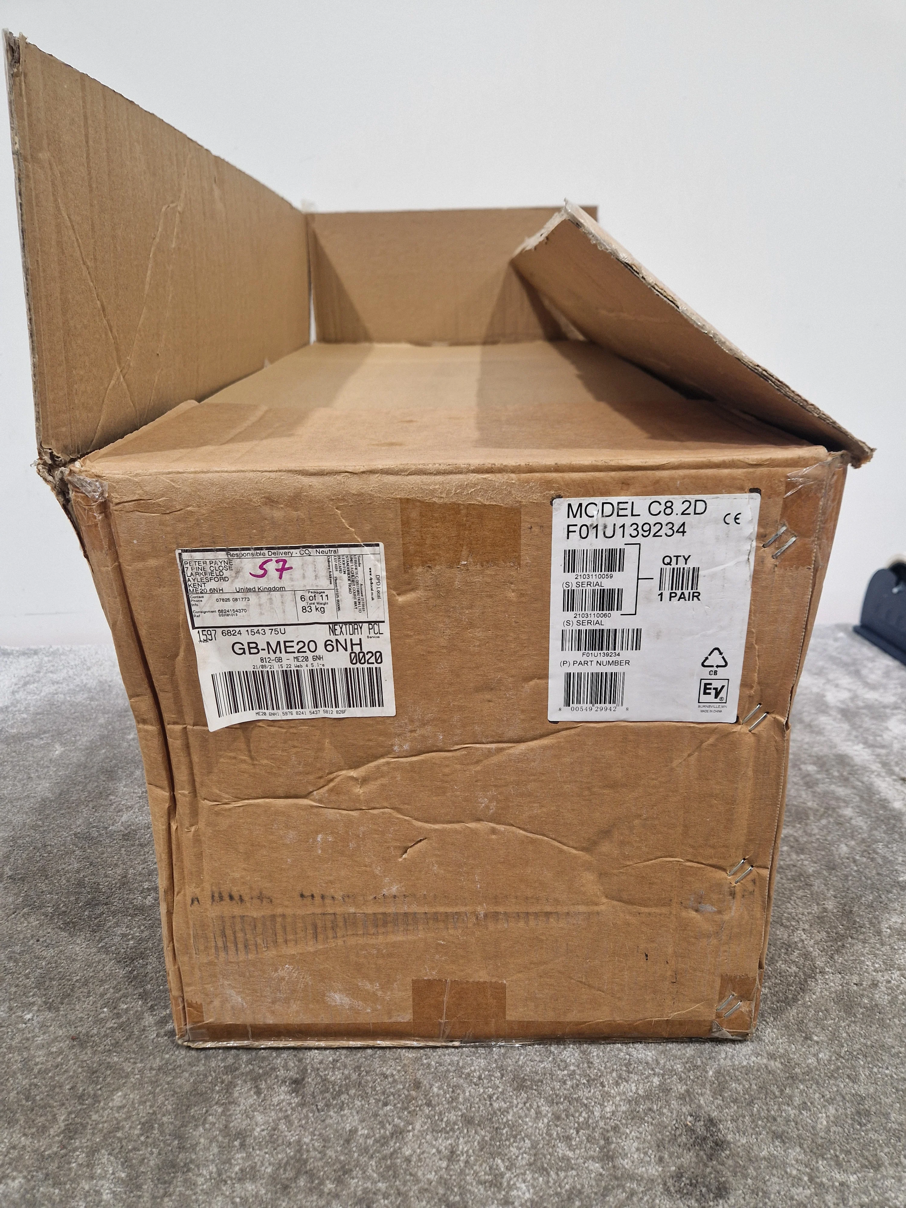 Electro-voice C8.2 Loudspeaker Pair - Professional Audio Speakers - High Output - Open Box - Image 7