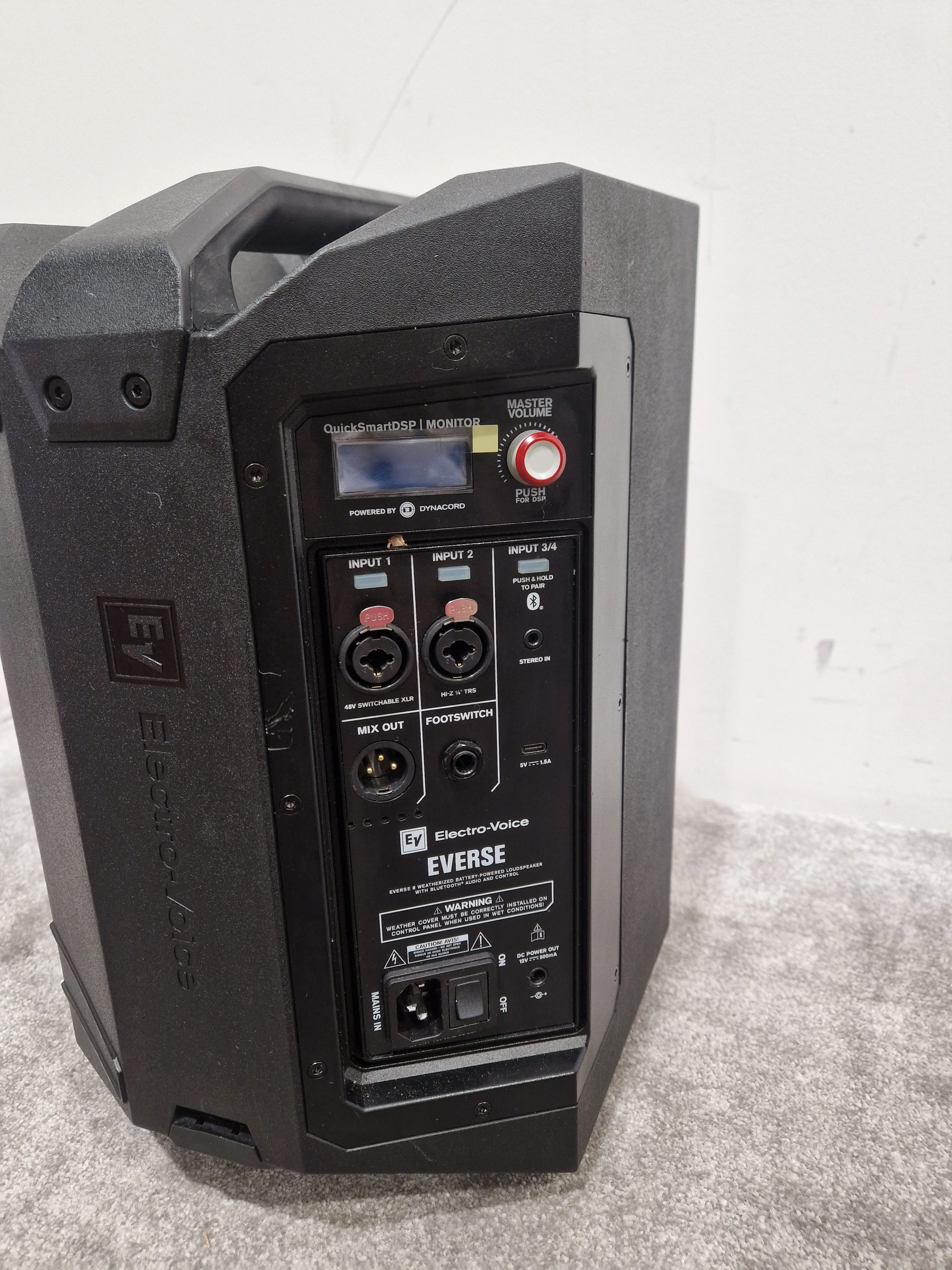 Electro-voice Everse 8 - PA Speaker - Black – PA Speaker - Excellent w/ Soft Case - Image 9