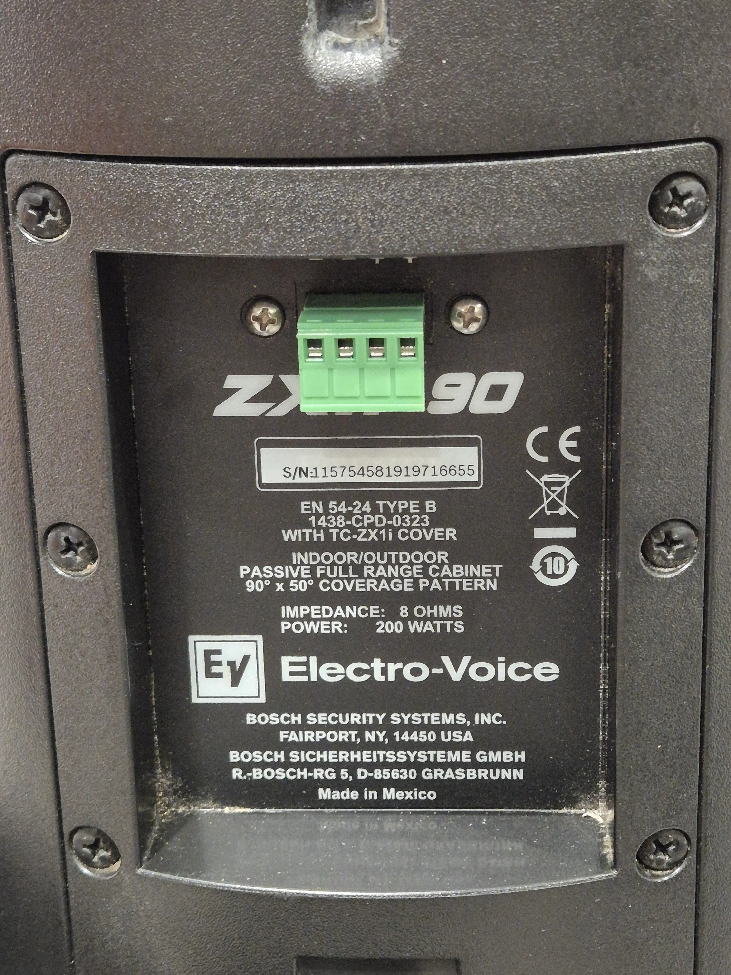 Electro Voice ZX1-i90 - Passive Speakers - Good - Image 5