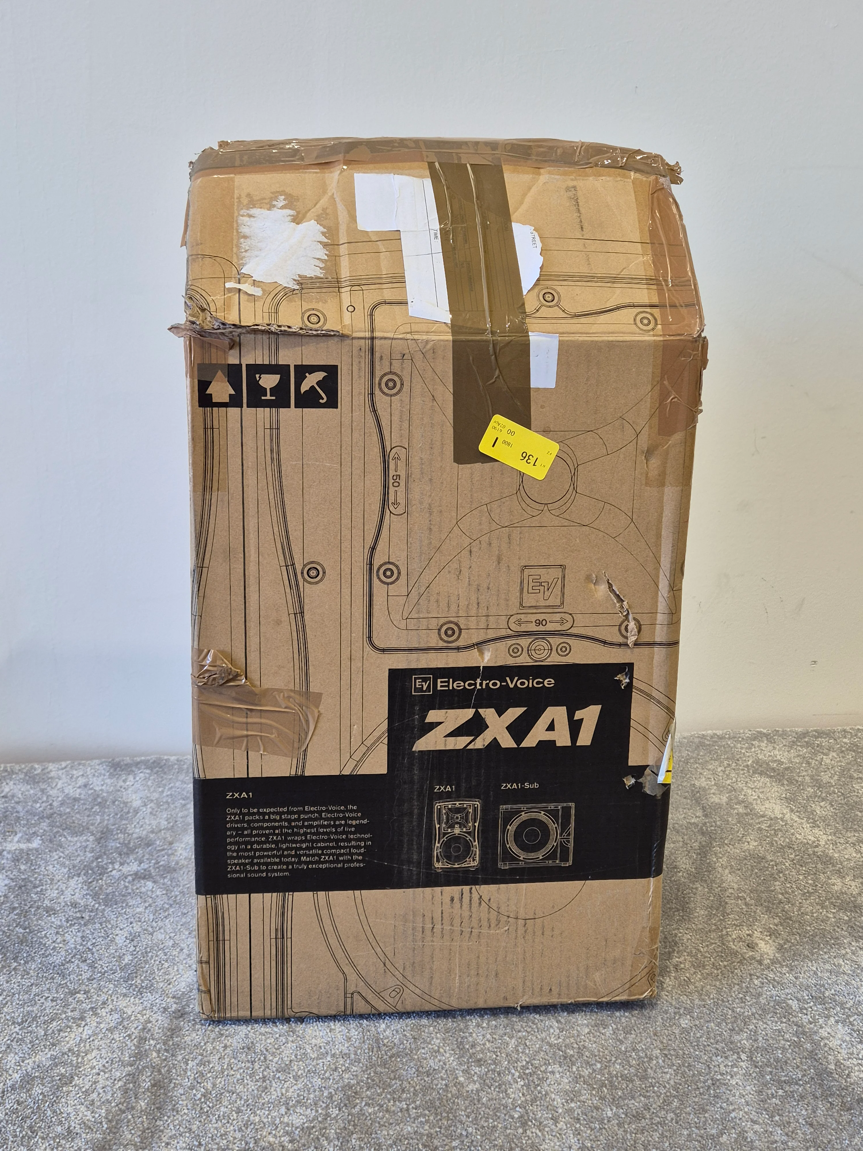 Electro-Voice ZXA1-90 - Compact Powered Speaker - Excellent w/ Original Box & Power Supply - Image 8