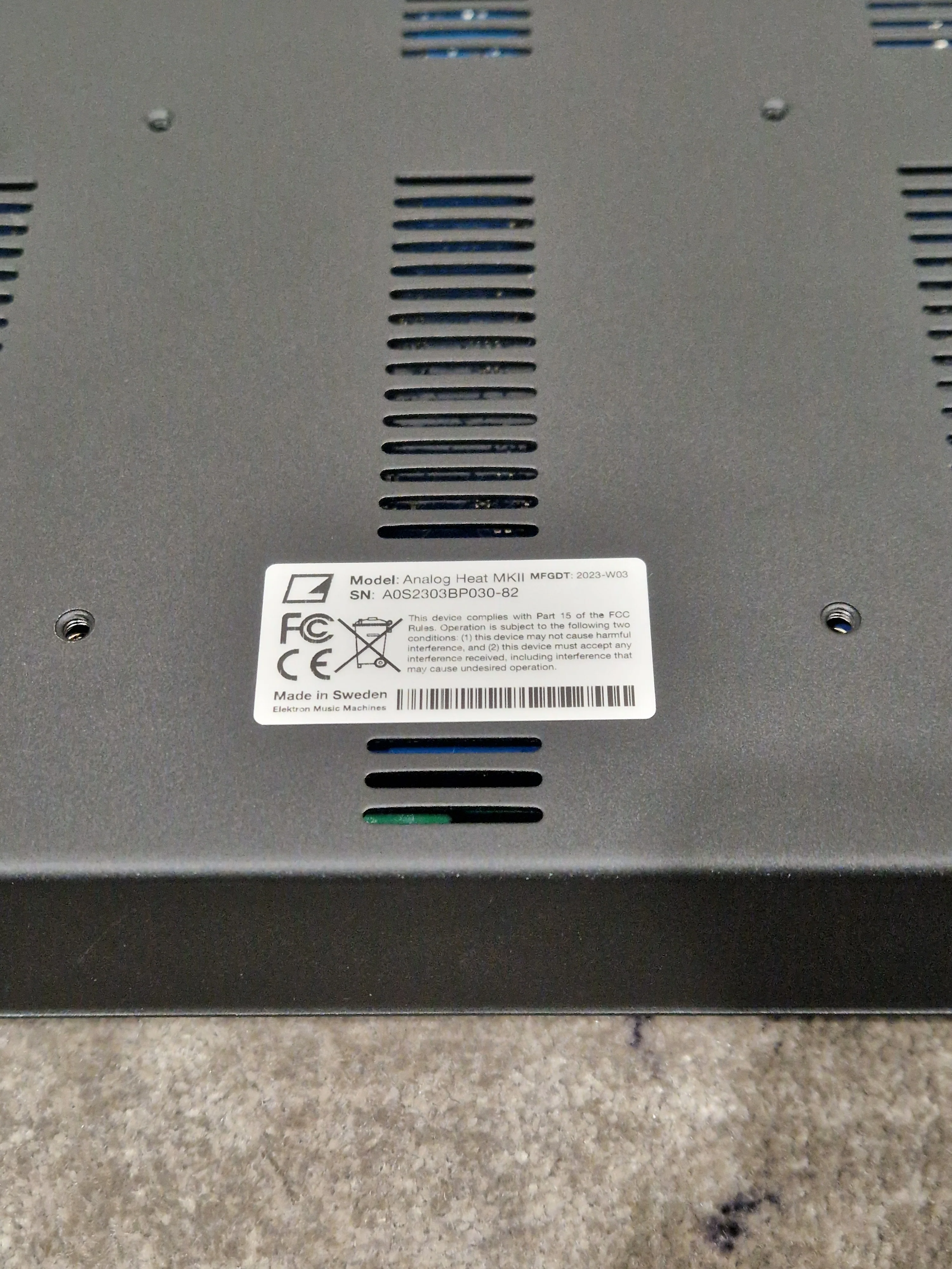 Elektron Analog Heat MKII - Stereo Analog Sound Processor - Excellent w/ Original Box & Power Supply - Image 17