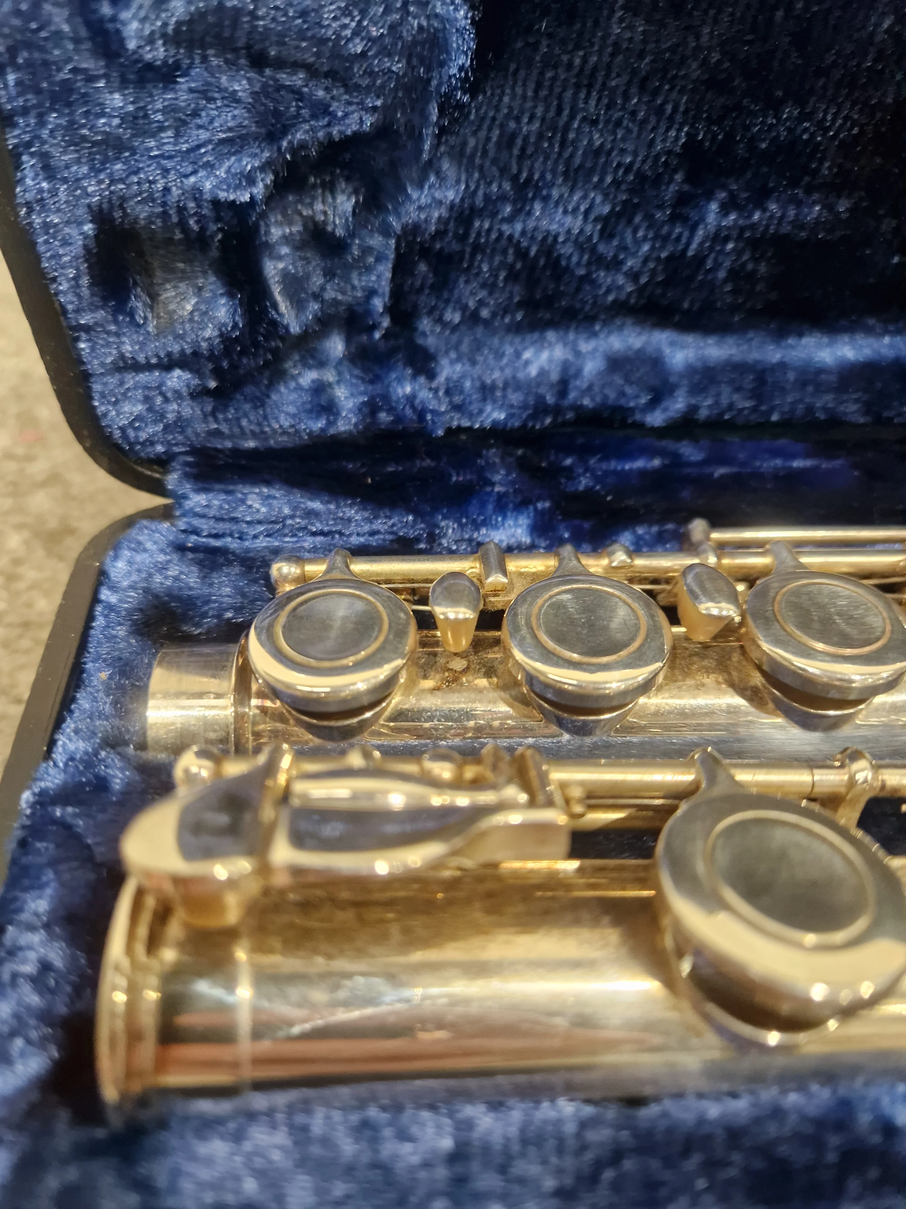 Elkhart 300 Series Silver Flute – Flute - Good w/ Hard Case - Image 7
