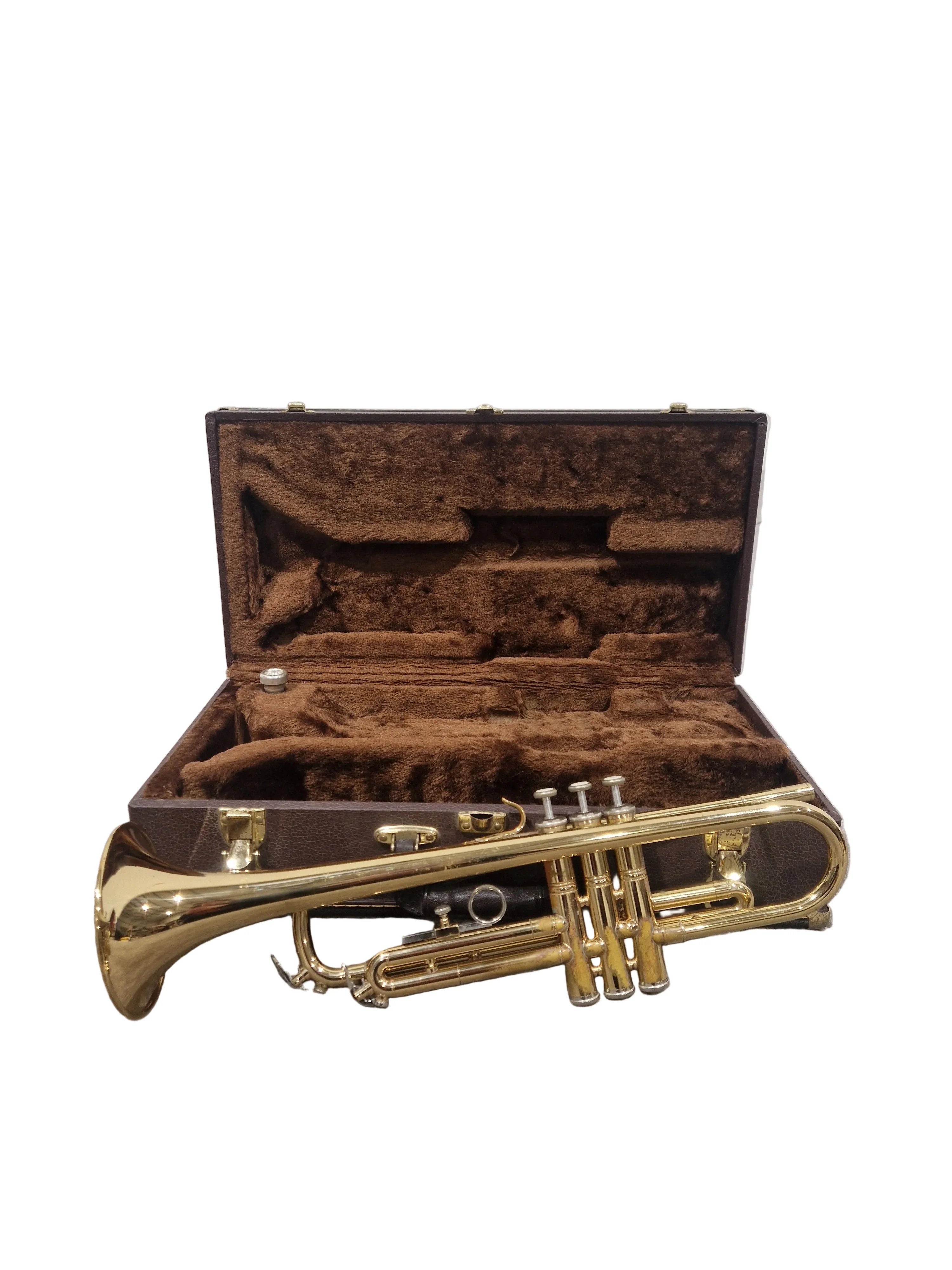 Elkhart Series 2 Vintage Brass Trumpet - Well-Preserved Craftsmanship - Good w/ Hard Case