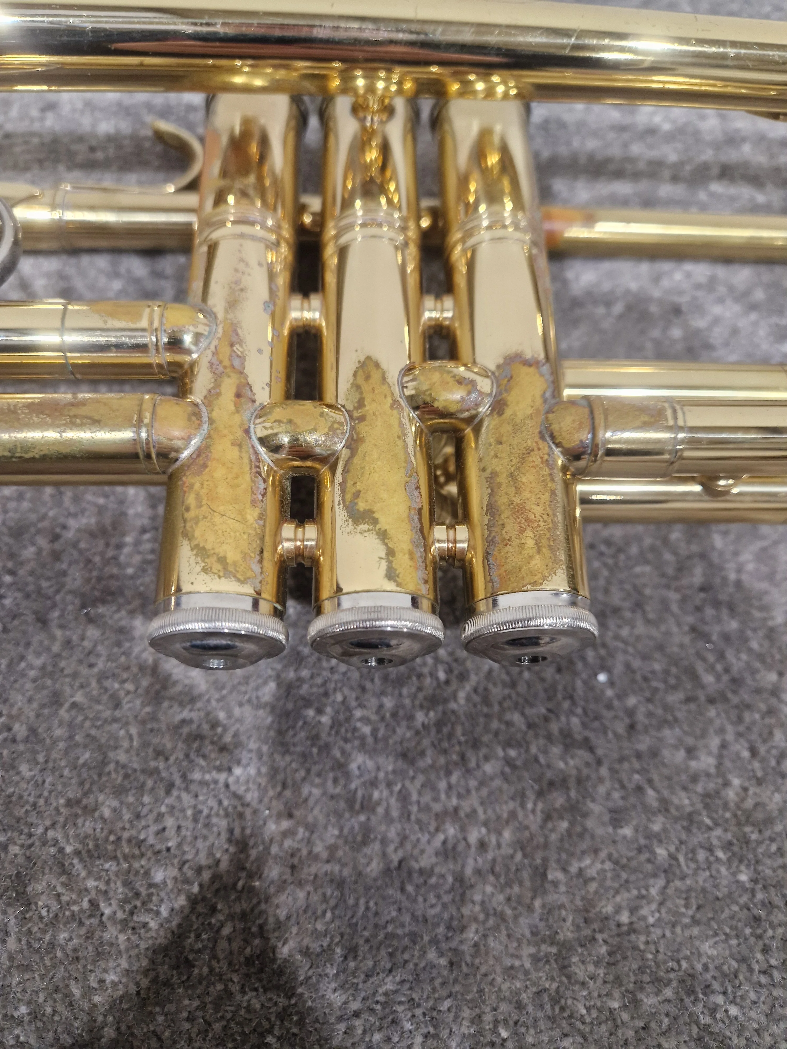Elkhart Series 2 Vintage Brass Trumpet - Well-Preserved Craftsmanship - Good w/ Hard Case - Image 15